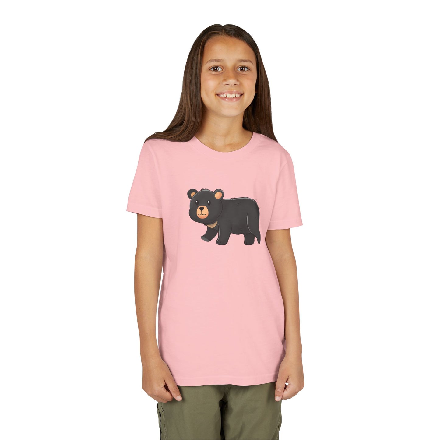 American Black Bear Youth Tee Shirt by Zoo Guide™