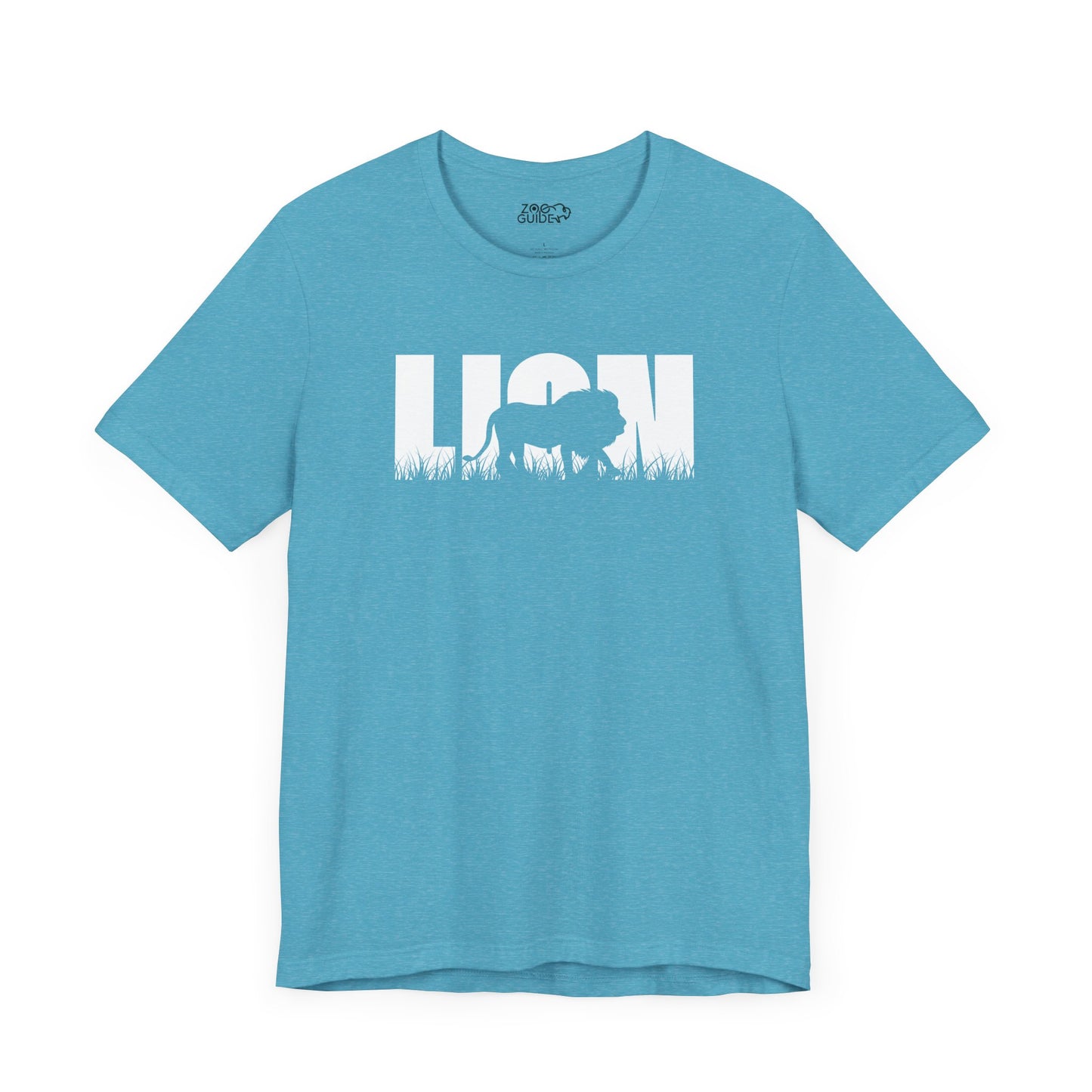 LION Adult Unisex Tee Shirt by Zoo Guide™
