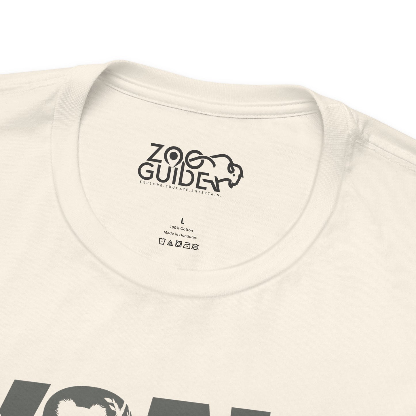 KOALA Color Adult Unisex Tee Shirt by Zoo Guide™