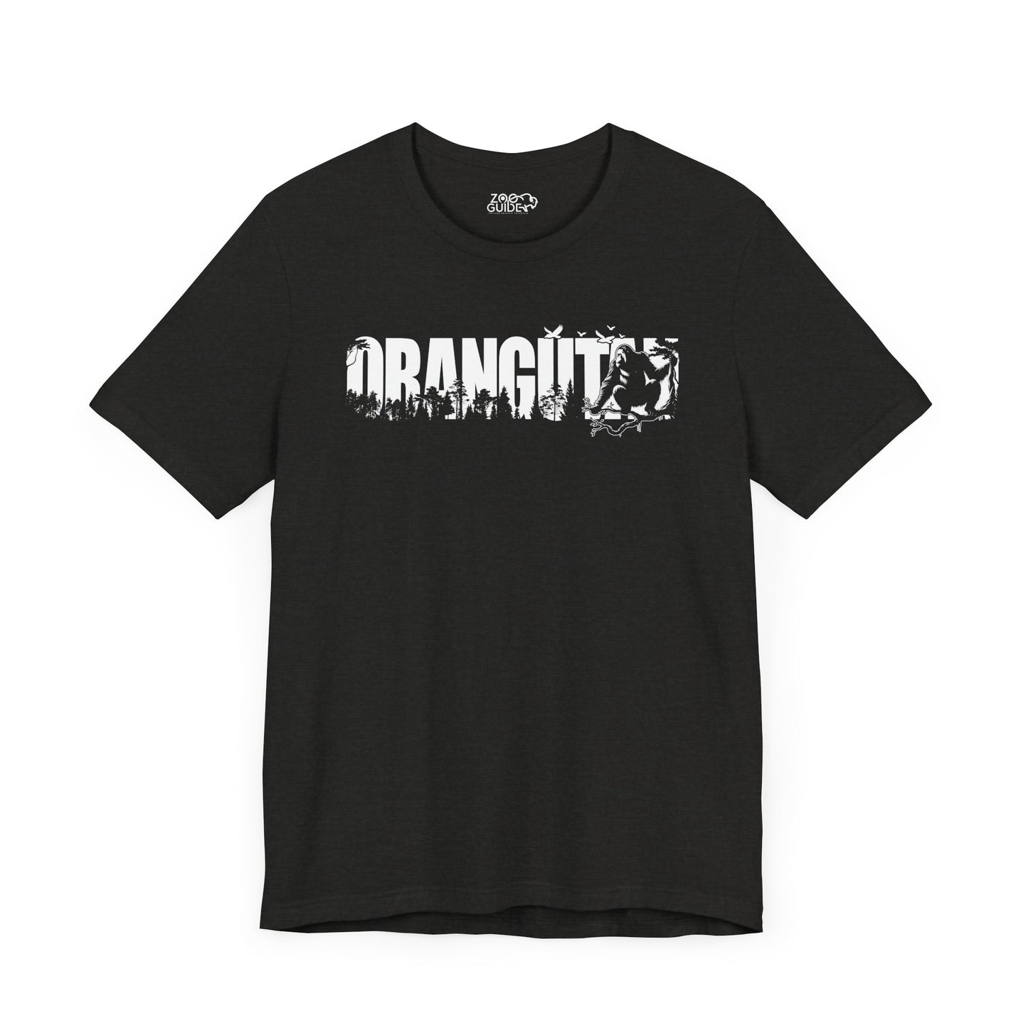 ORANGUTAN Adult Unisex Tee Shirt by Zoo Guide™