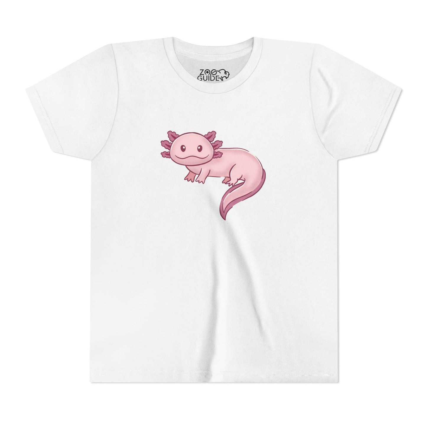 Axolotl Youth Tee Shirt by Zoo Guide™