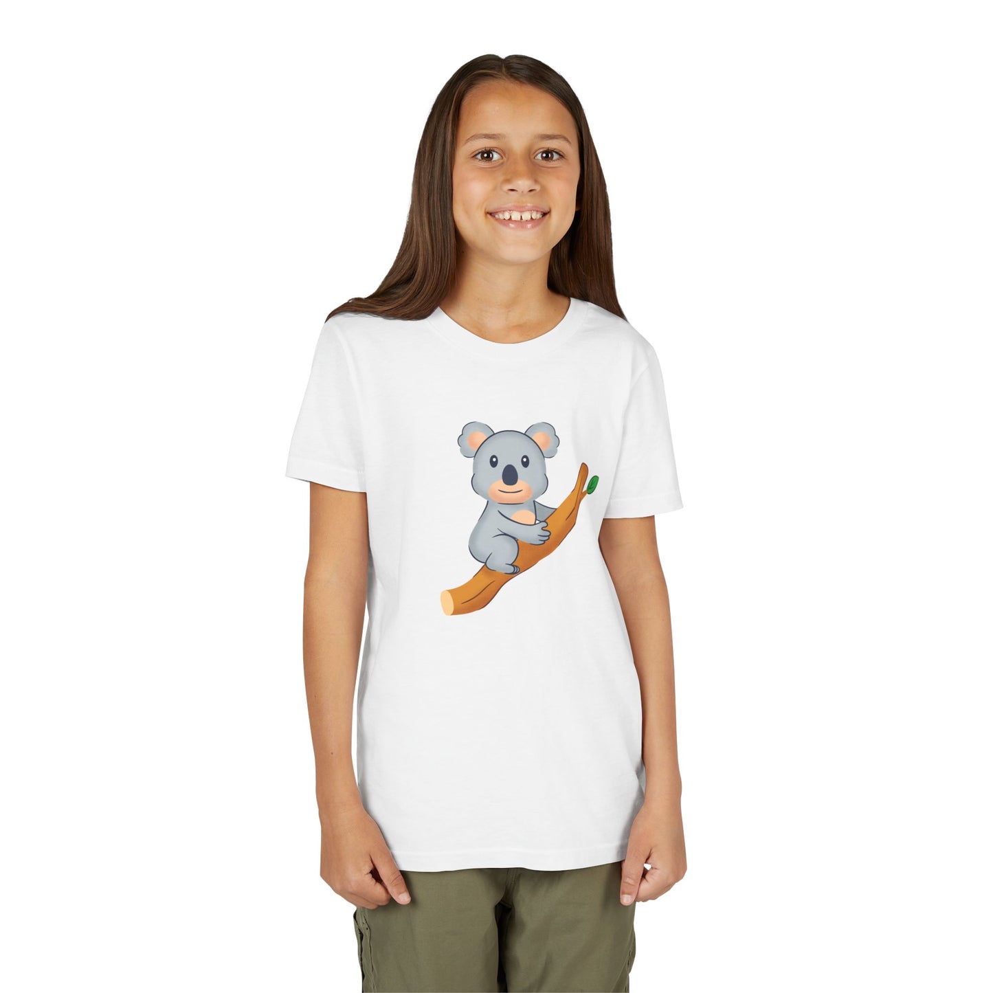 Koala on Branch Youth Tee Shirt by Zoo Guide™