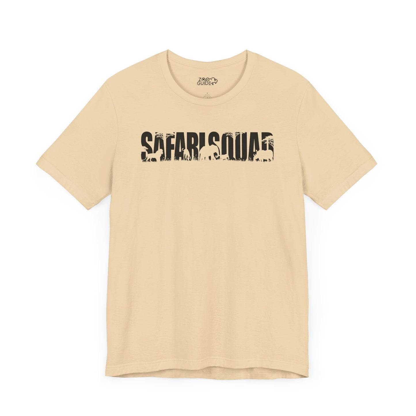 Safari Squad Adult Unisex Tee Shirt by Zoo Guide™