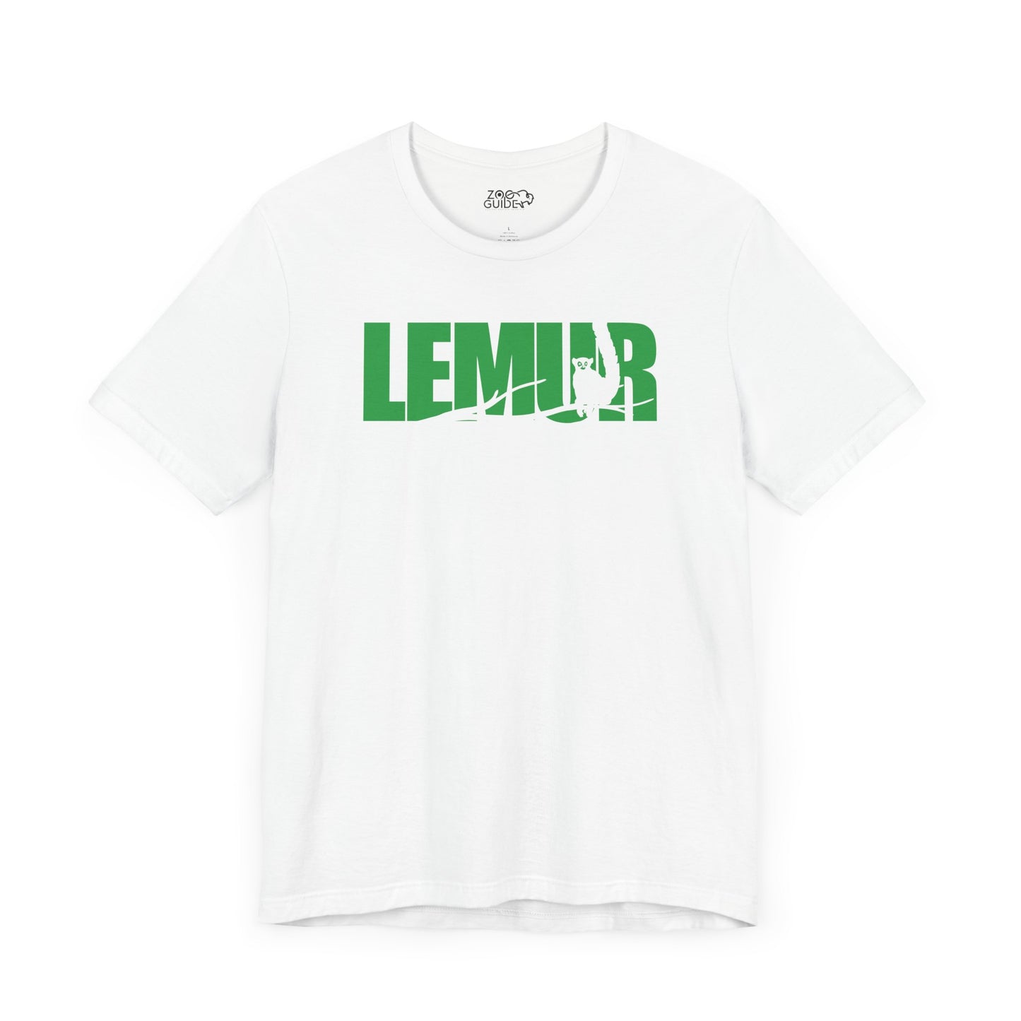 LEMUR Adult Unisex Tee Shirt by Zoo Guide™
