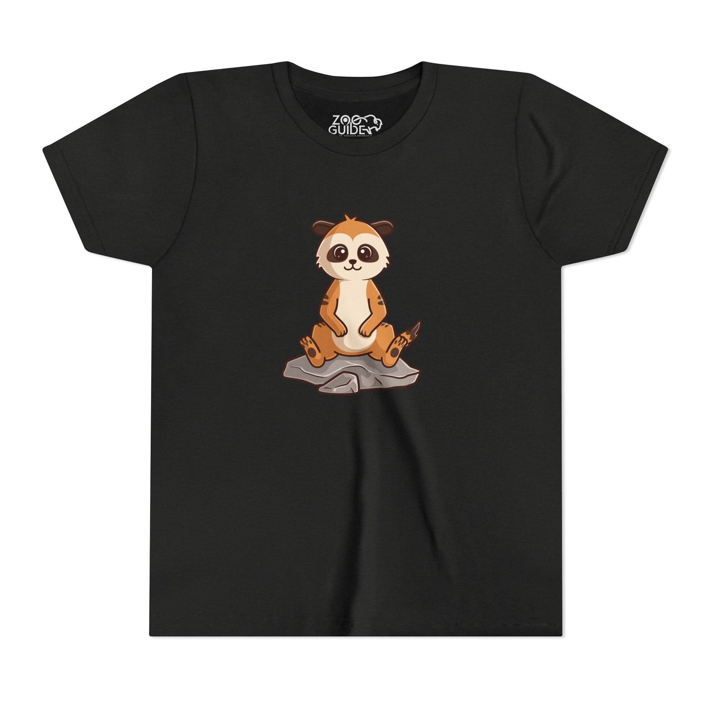 Meerkat Kawaii Style Youth Tee Shirt by Zoo Guide™