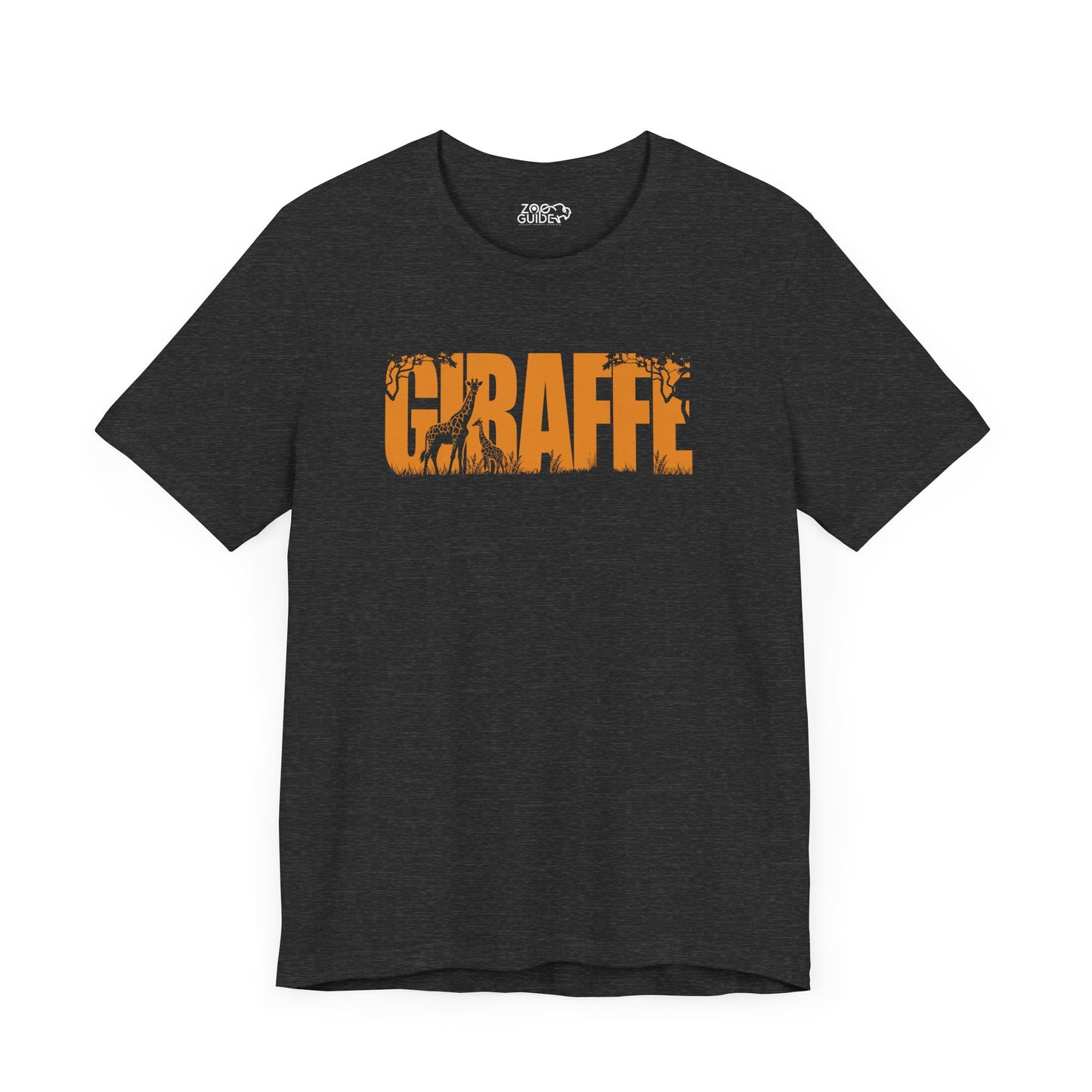 GIRAFFE Adult Unisex Tee Shirt by Zoo Guide™