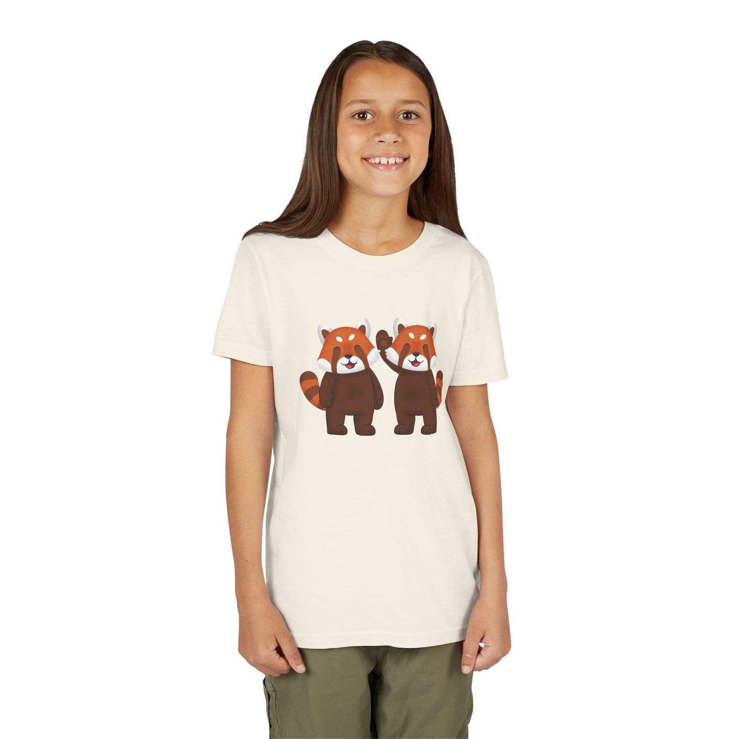 Red Panda Pals Youth Tee Shirt by Zoo Guide™