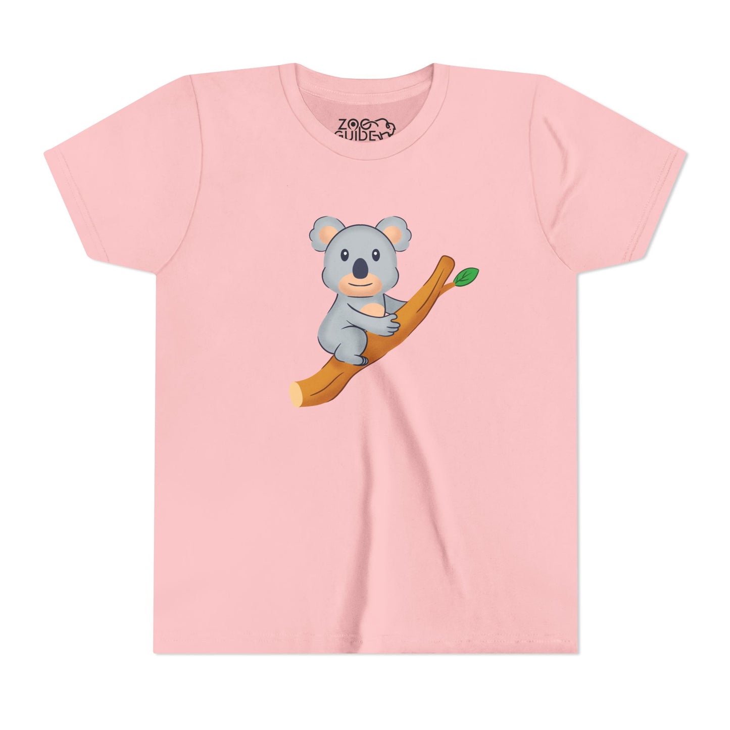 Koala on Branch Youth Tee Shirt by Zoo Guide™
