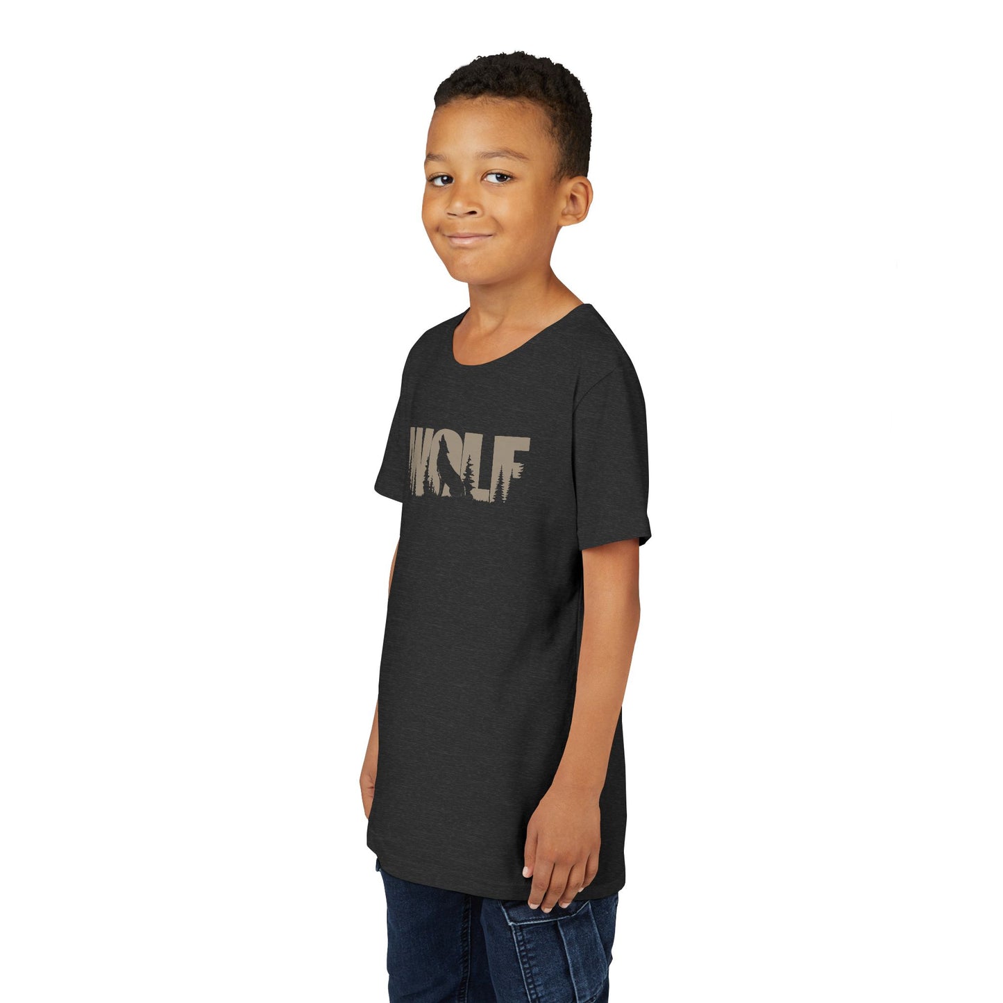 WOLF Color Youth Tee Shirt by Zoo Guide™