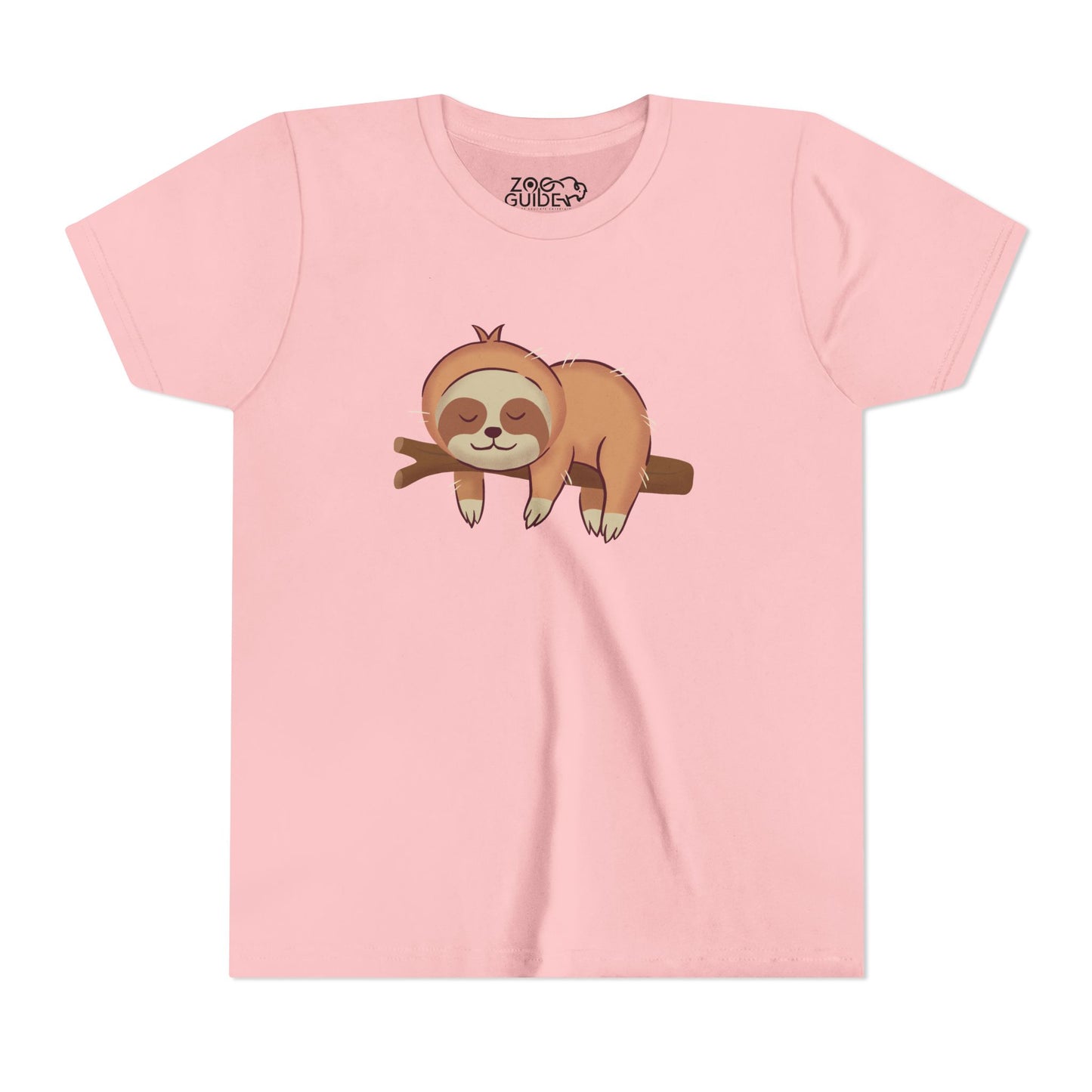 Sloth Sleepin' Youth Tee Shirt by Zoo Guide™
