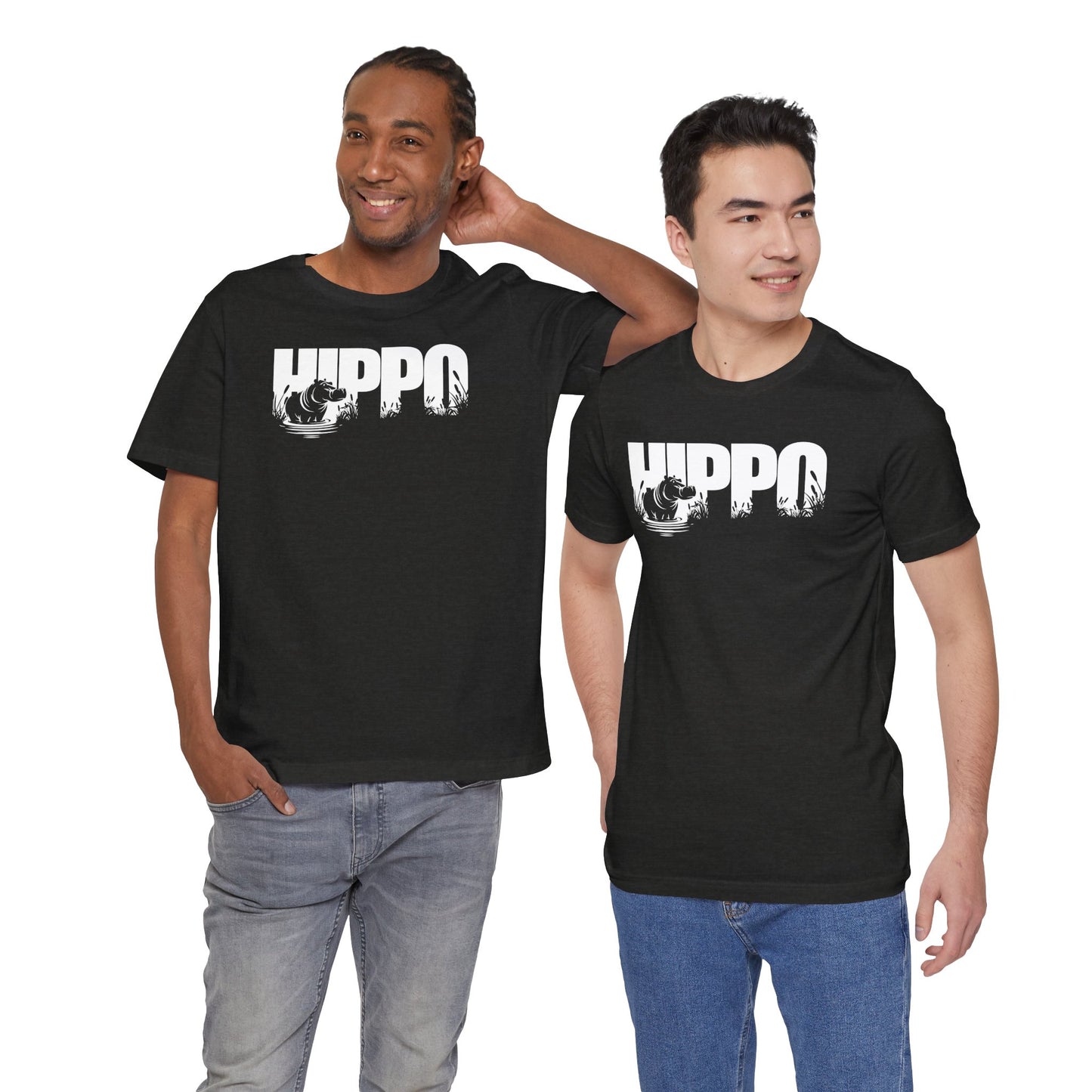 HIPPO Adult Unisex Tee Shirt by Zoo Guide™