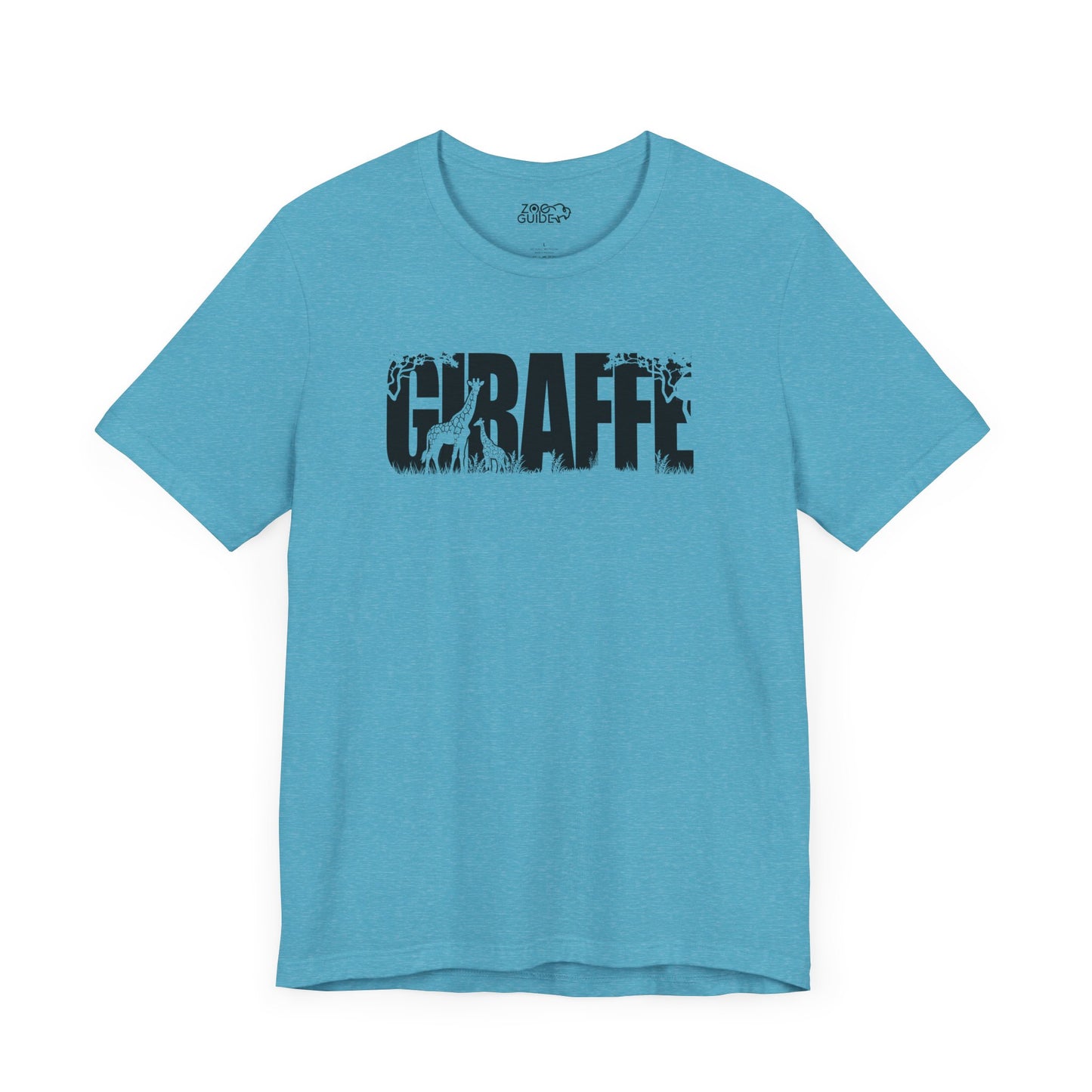 GIRAFFE Adult Unisex Tee Shirt by Zoo Guide™