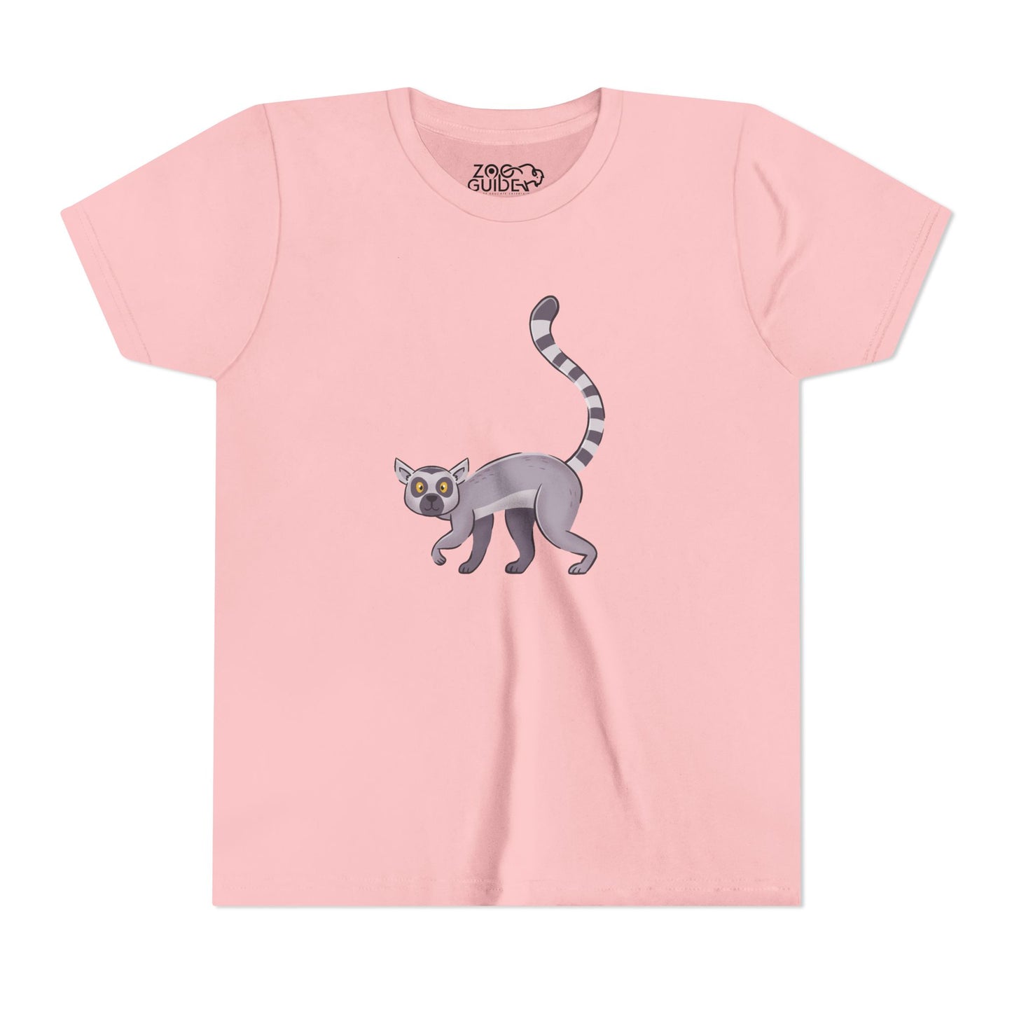 Ring-tailed Lemur Youth Tee Shirt by Zoo Guide™
