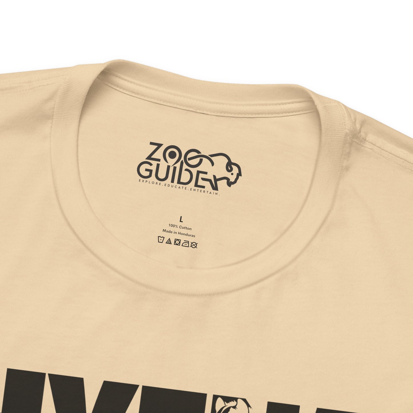 HYENA Adult Unisex Tee Shirt by Zoo Guide™