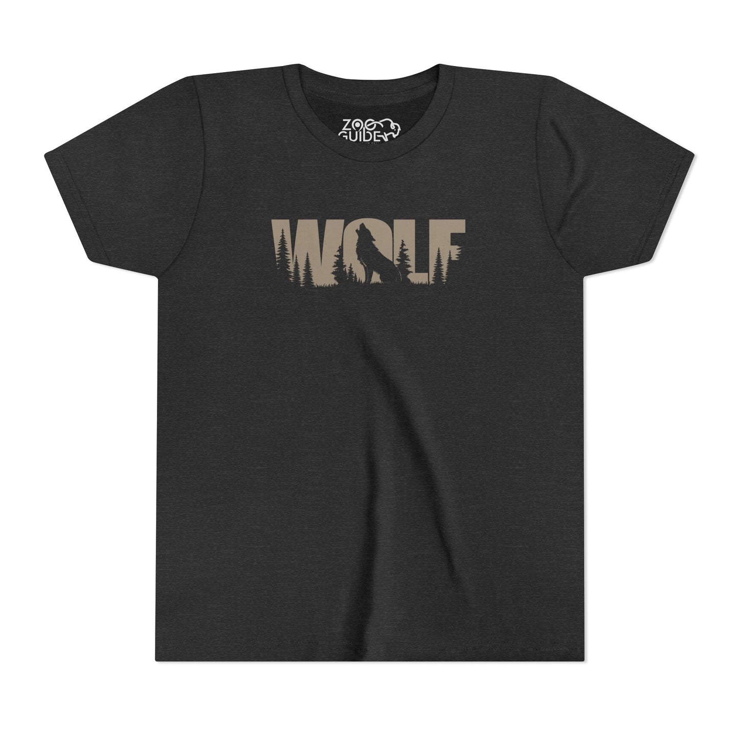 WOLF Color Youth Tee Shirt by Zoo Guide™