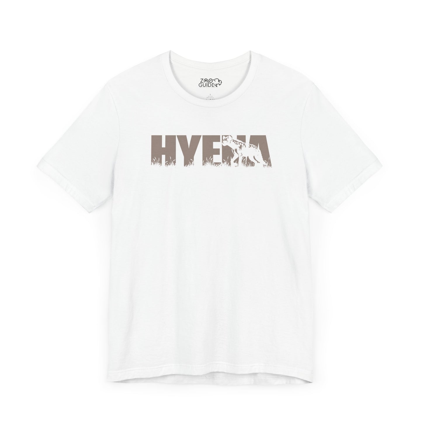 HYENA Color Adult Unisex Tee Shirt by Zoo Guide™
