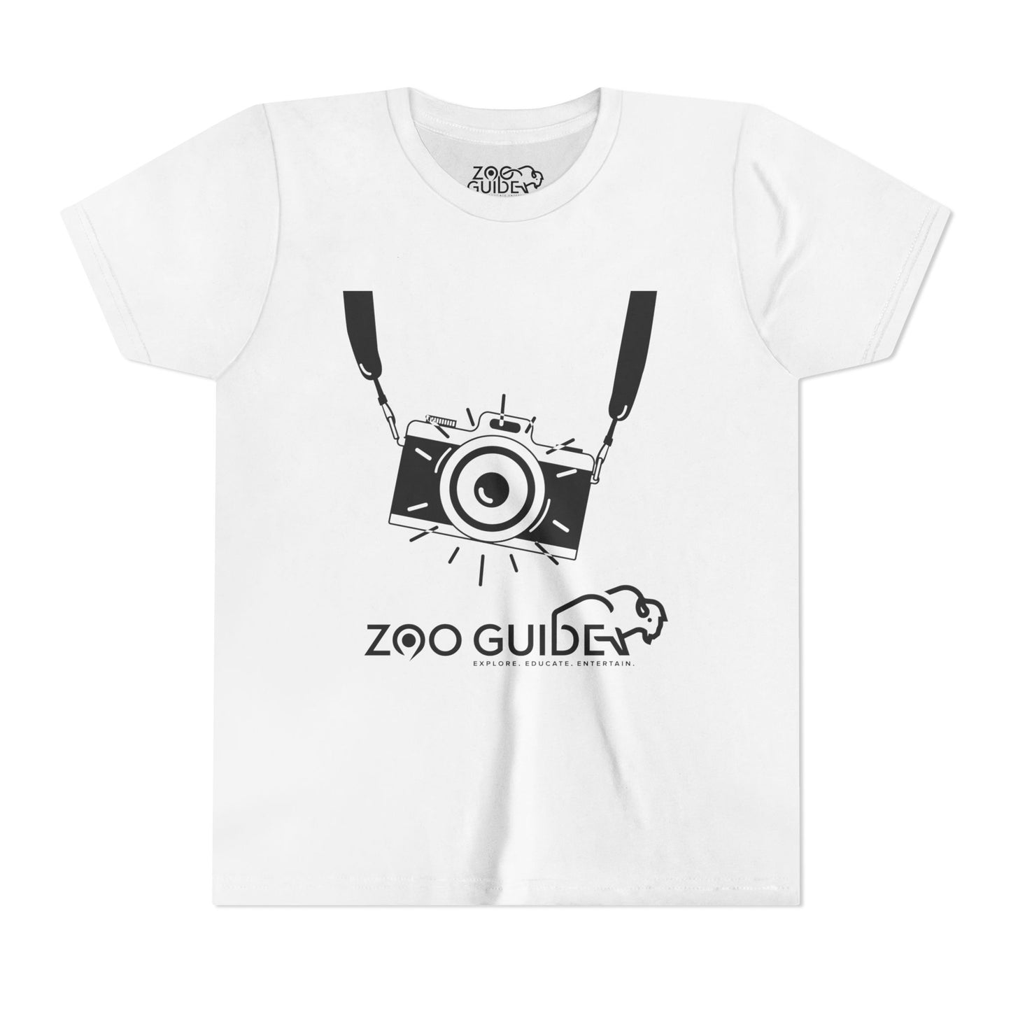Zootographer Youth Tee Shirt by Zoo Guide™