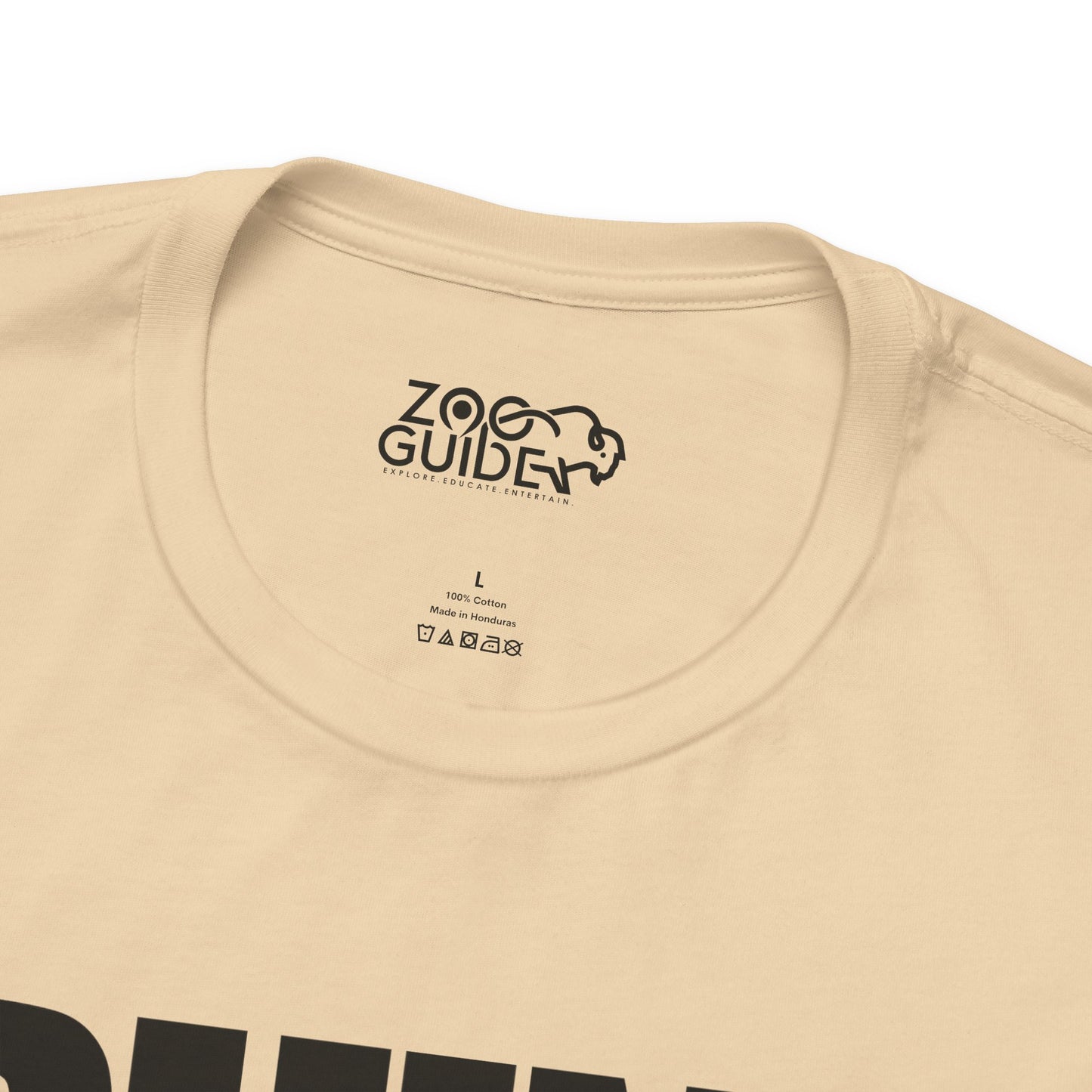 RHINO Adult Unisex Tee Shirt by Zoo Guide™