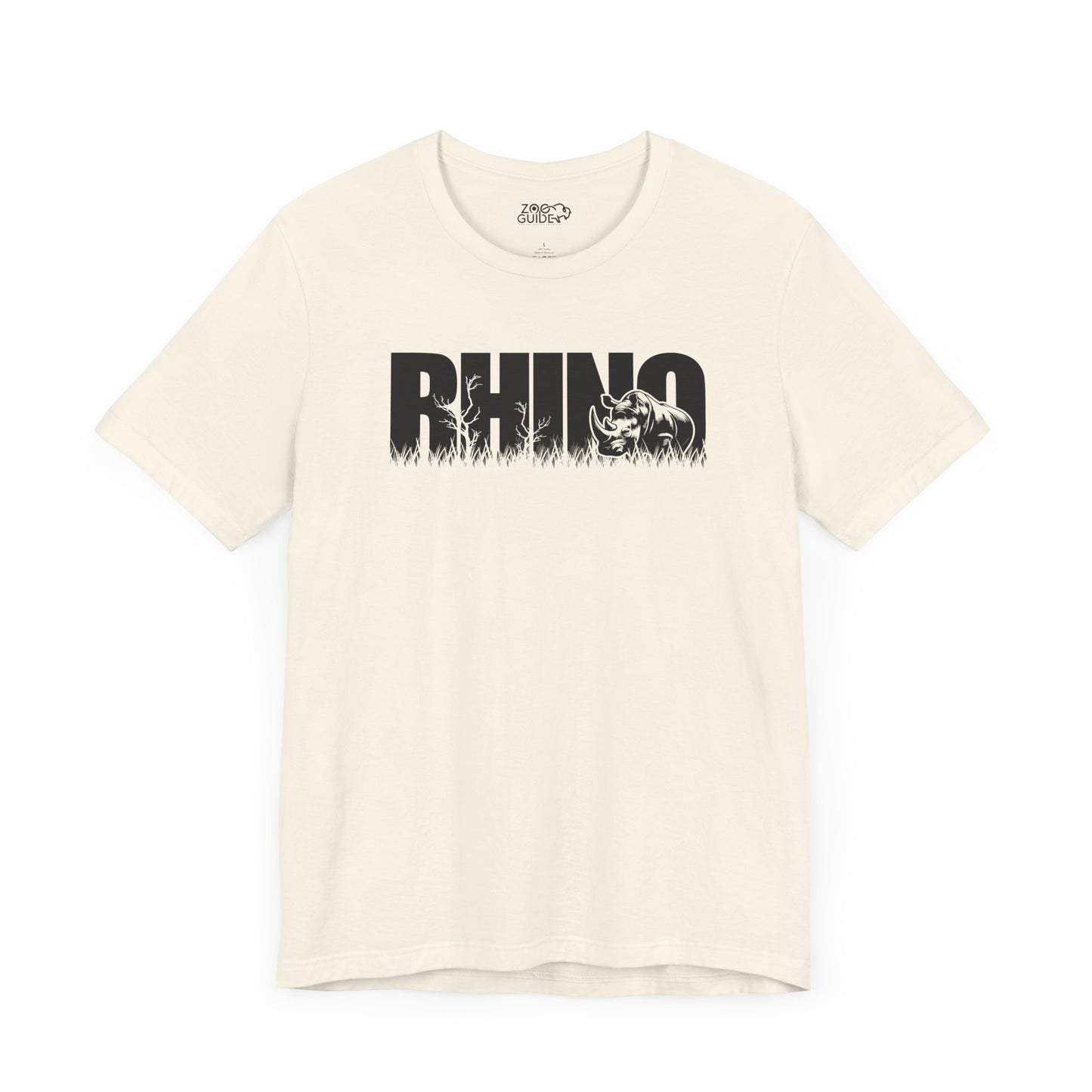RHINO Adult Unisex Tee Shirt by Zoo Guide™