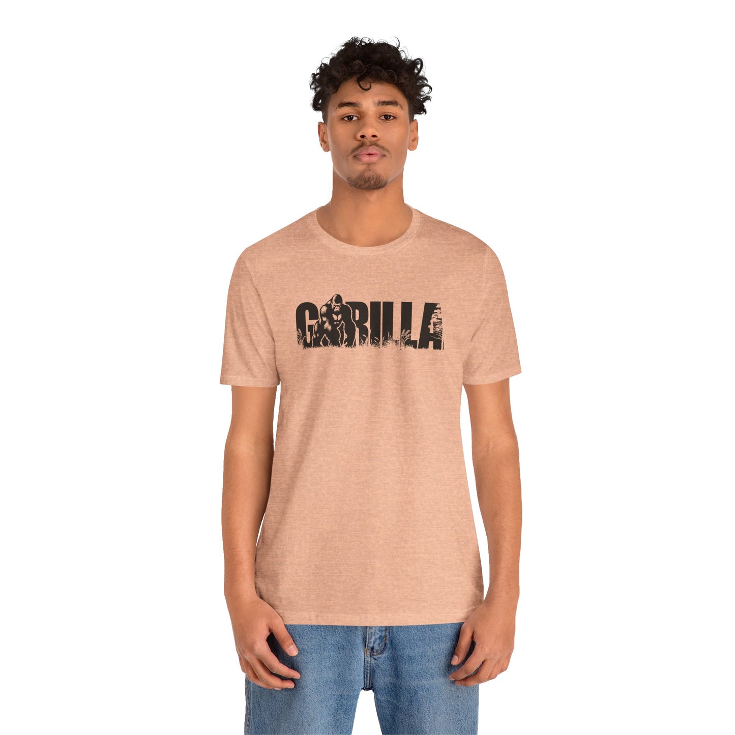 GORILLA Adult Unisex Tee Shirt by Zoo Guide™