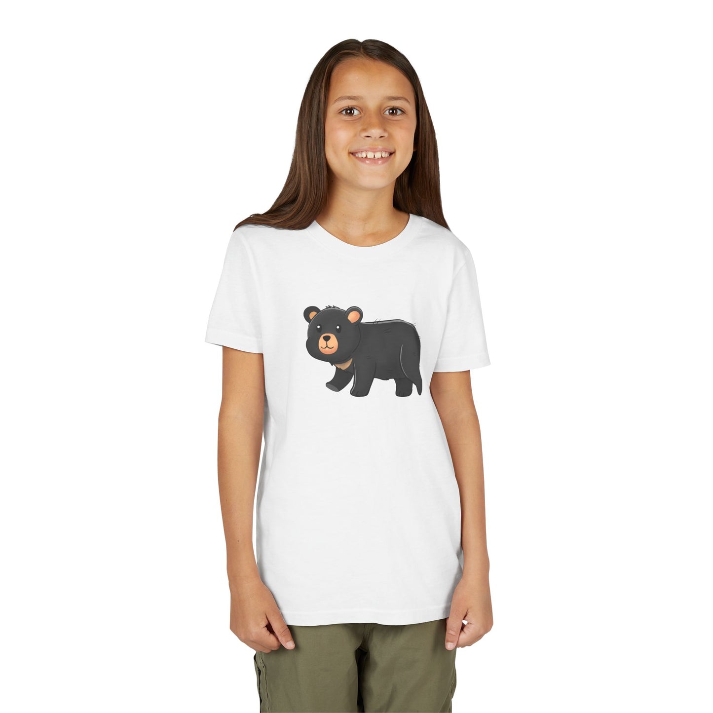 American Black Bear Youth Tee Shirt by Zoo Guide™