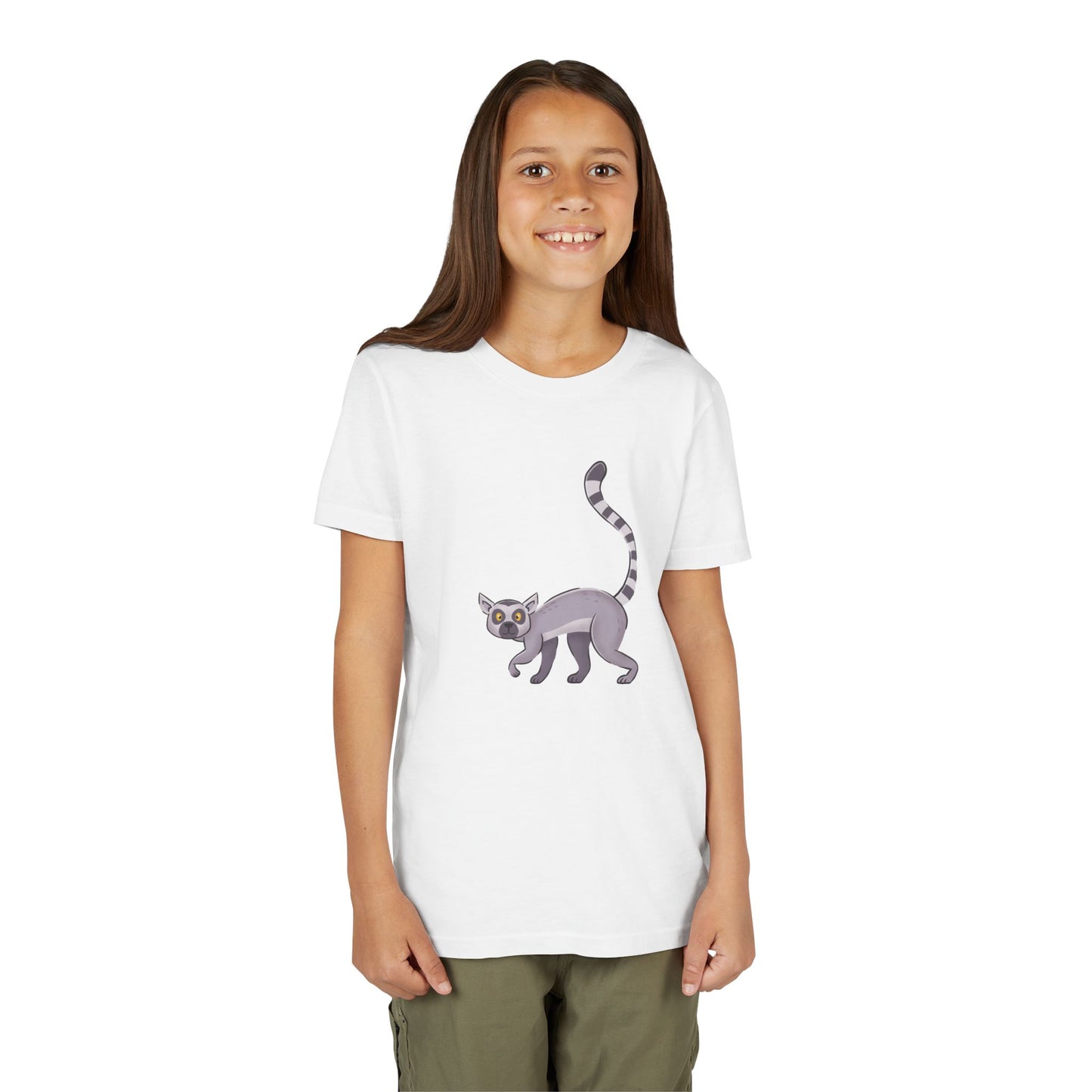 Ring-tailed Lemur Youth Tee Shirt by Zoo Guide™