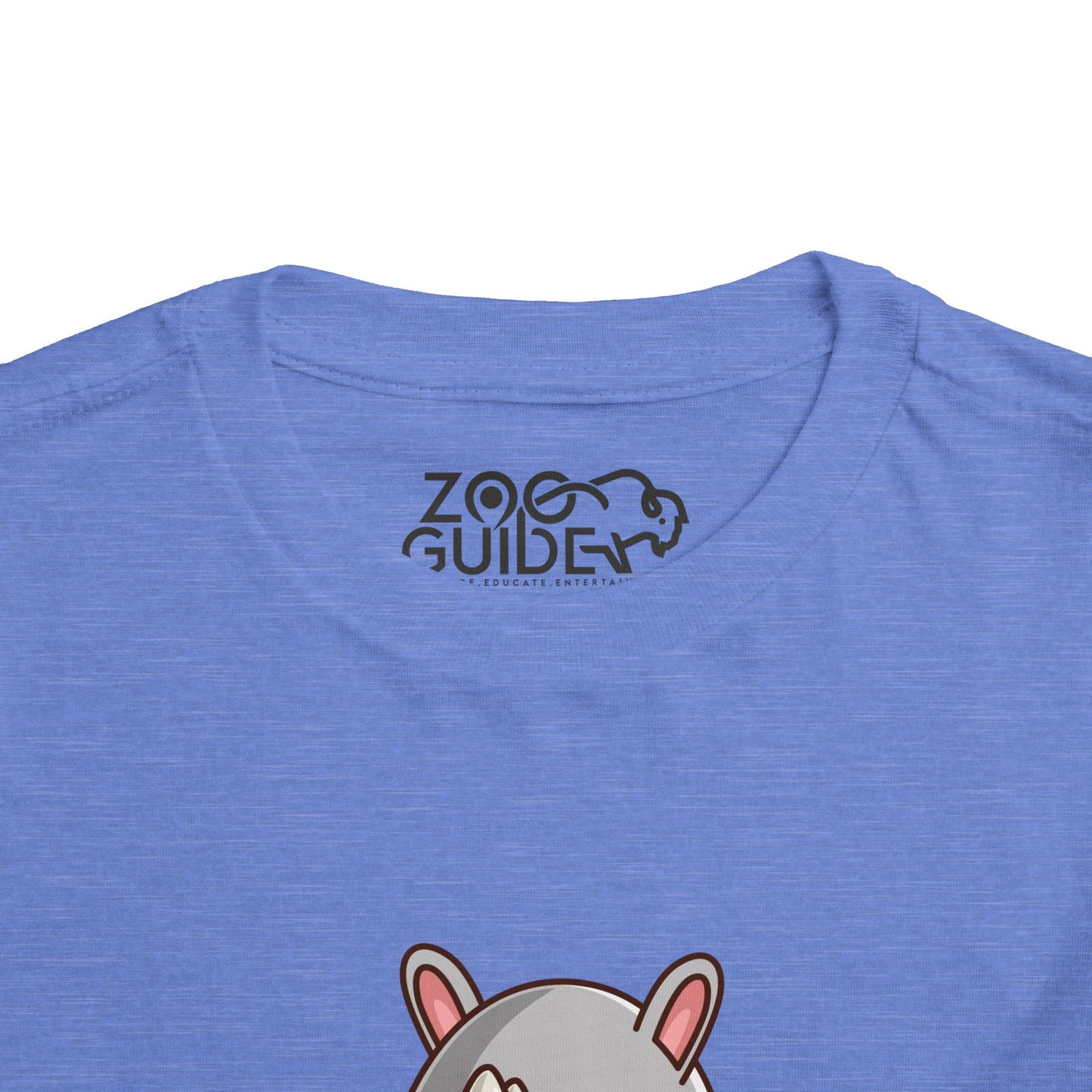 Rhino Snakin' Kawaii Style Toddler Tee Shirt by Zoo Guide™