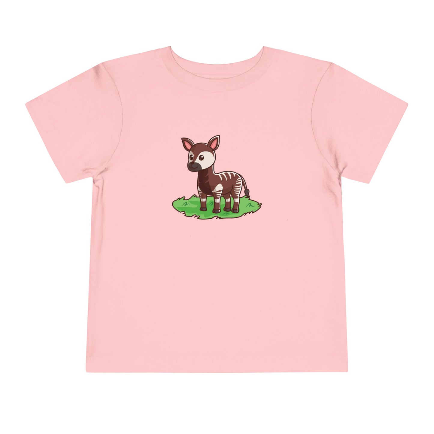 Okapi Kawaii Style Toddler Tee Shirt by Zoo Guide™