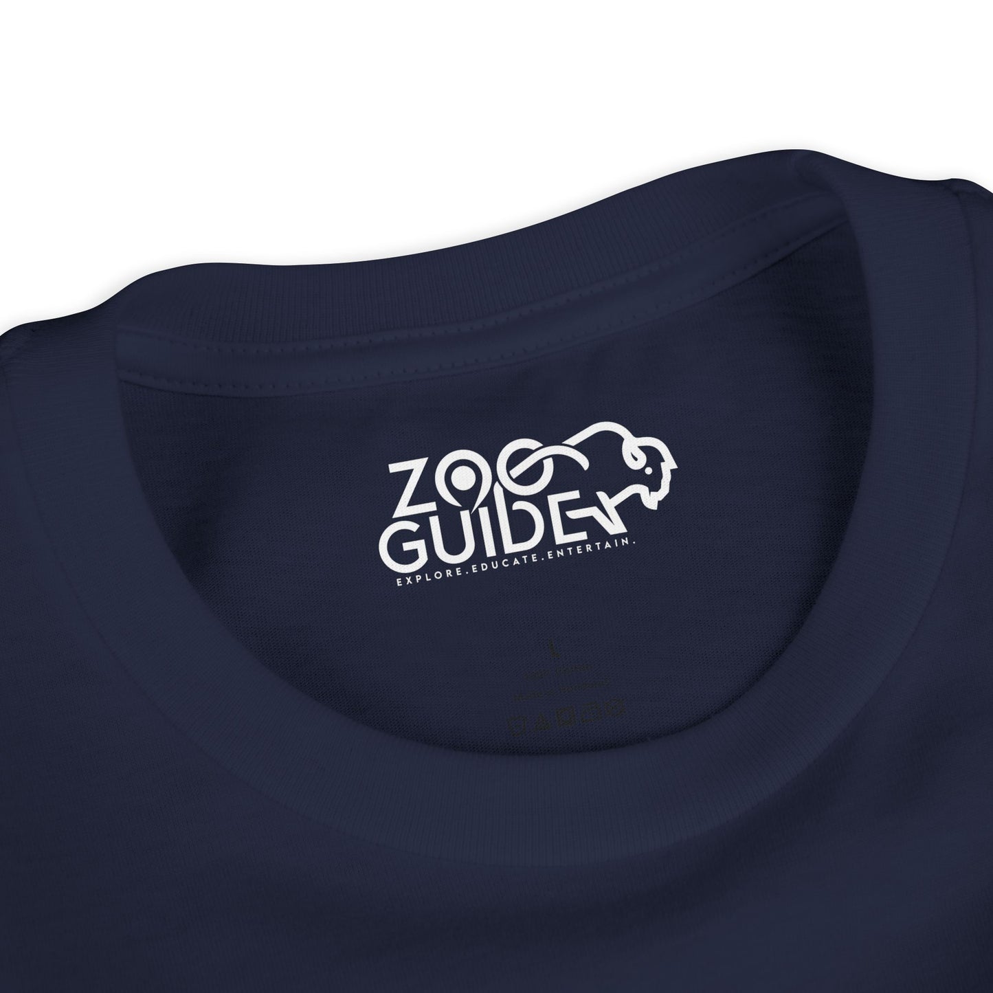 Happy Lion Short Sleeve Youth Tee by Zoo Guide™