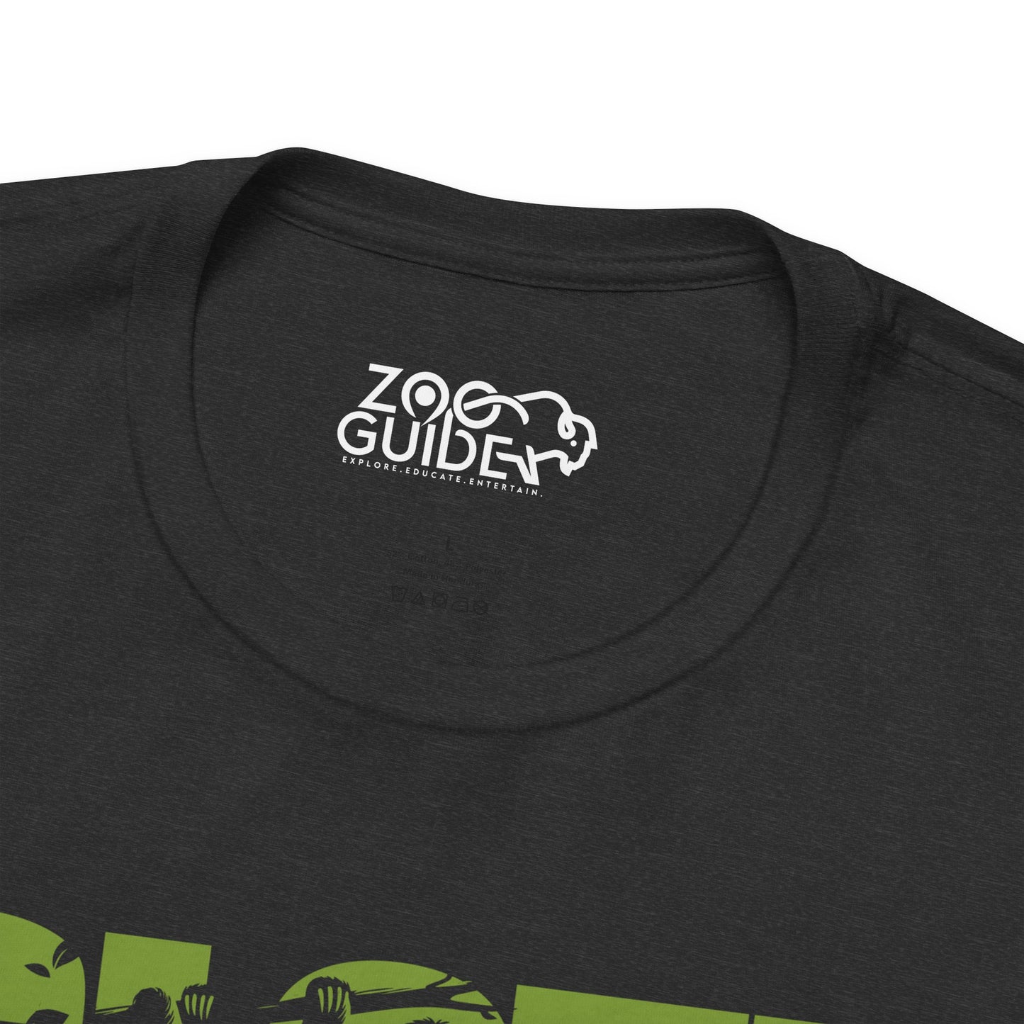SLOTH Color Adult Unisex Tee Shirt by Zoo Guide™