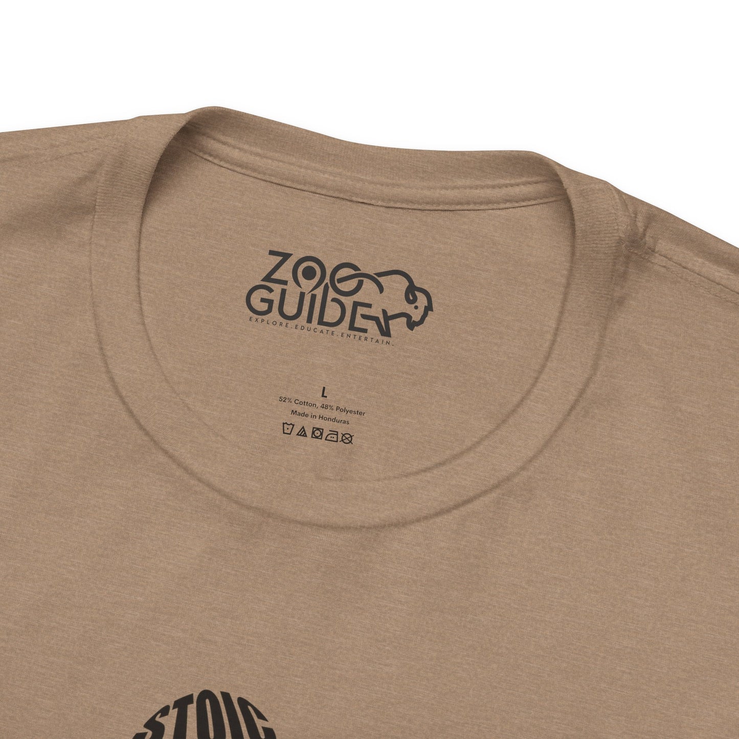 Gorilla Word Art Adult Unisex Short Sleeve Tee by Zoo Guide™