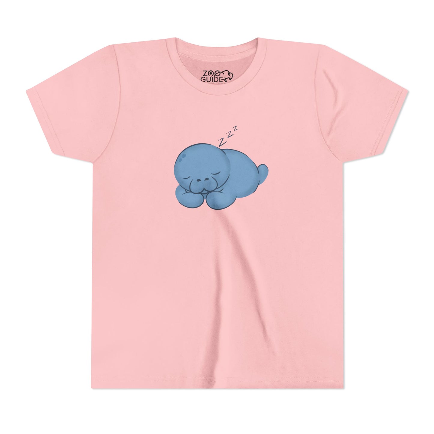 Manatee Sleepin' Youth Tee Shirt by Zoo Guide™