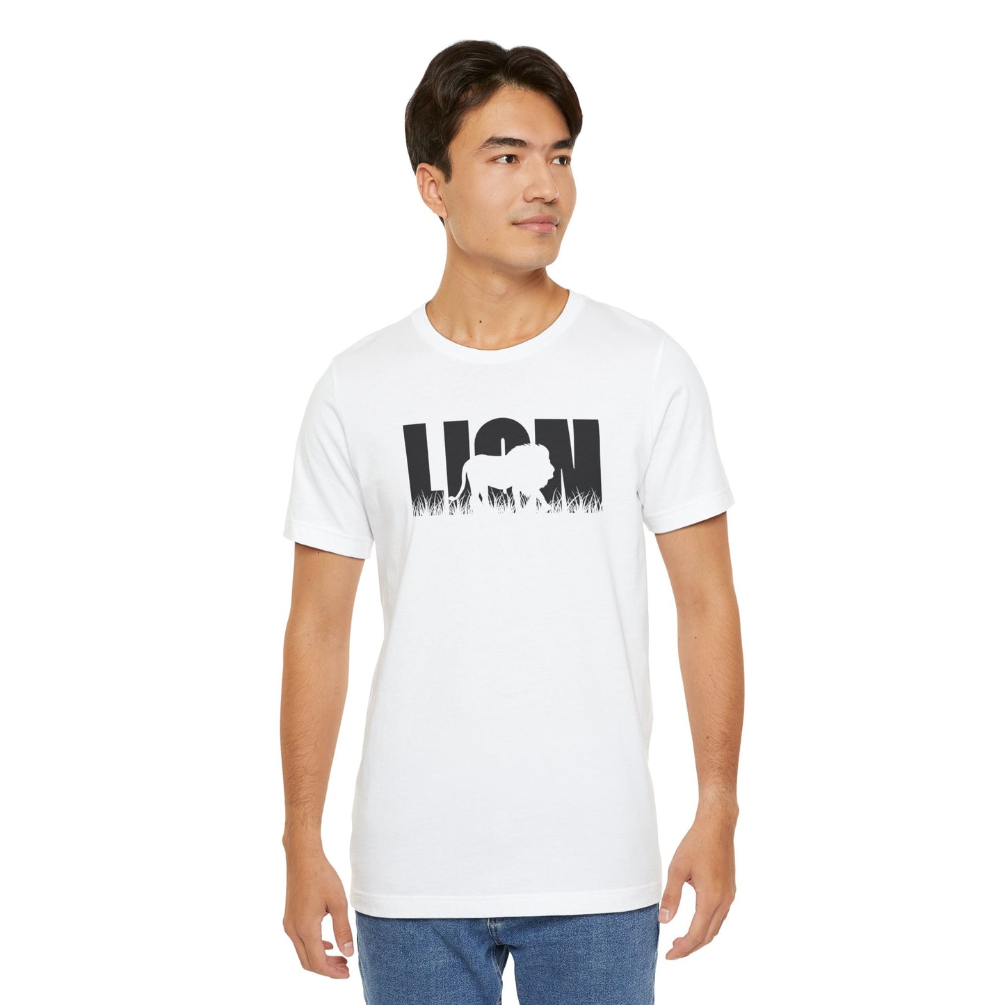 LION Adult Unisex Tee Shirt by Zoo Guide™