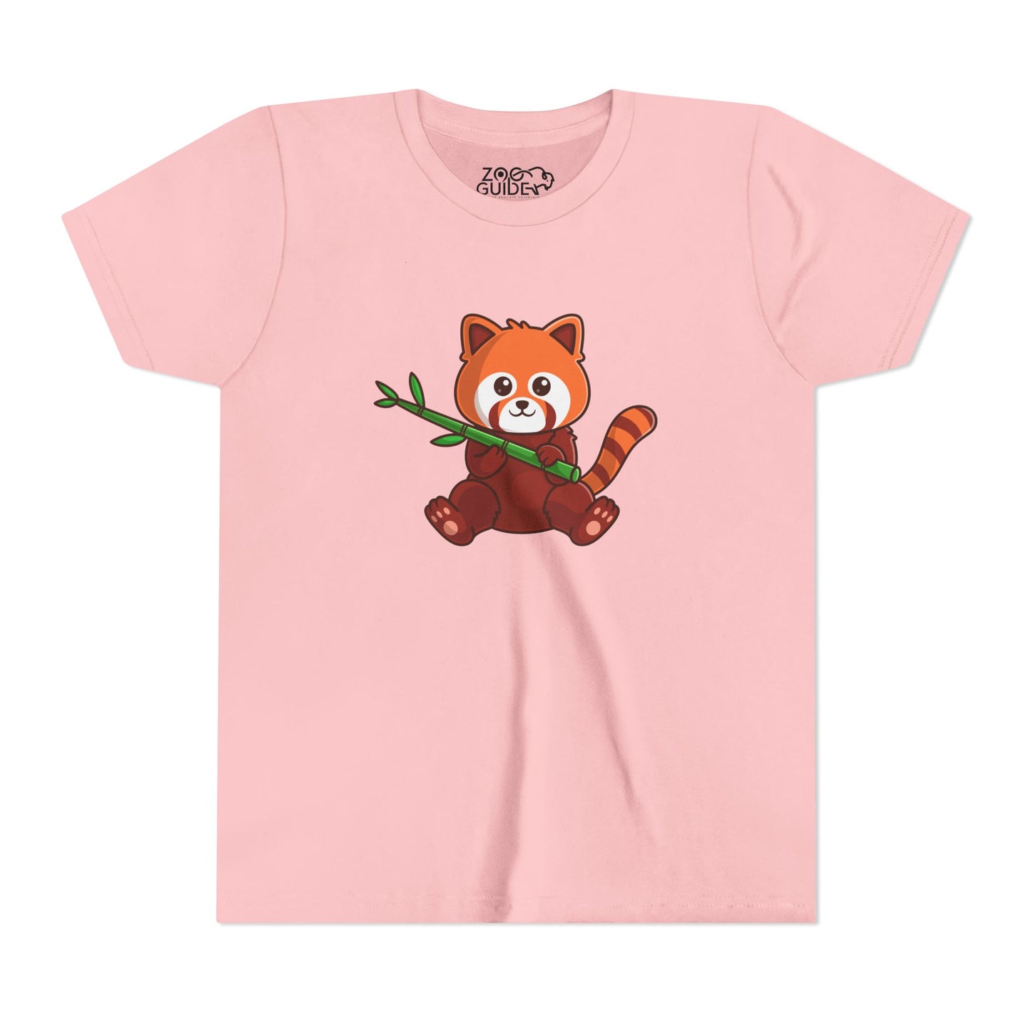 Red Panda Kawaii Style Youth Tee Shirt by Zoo Guide™