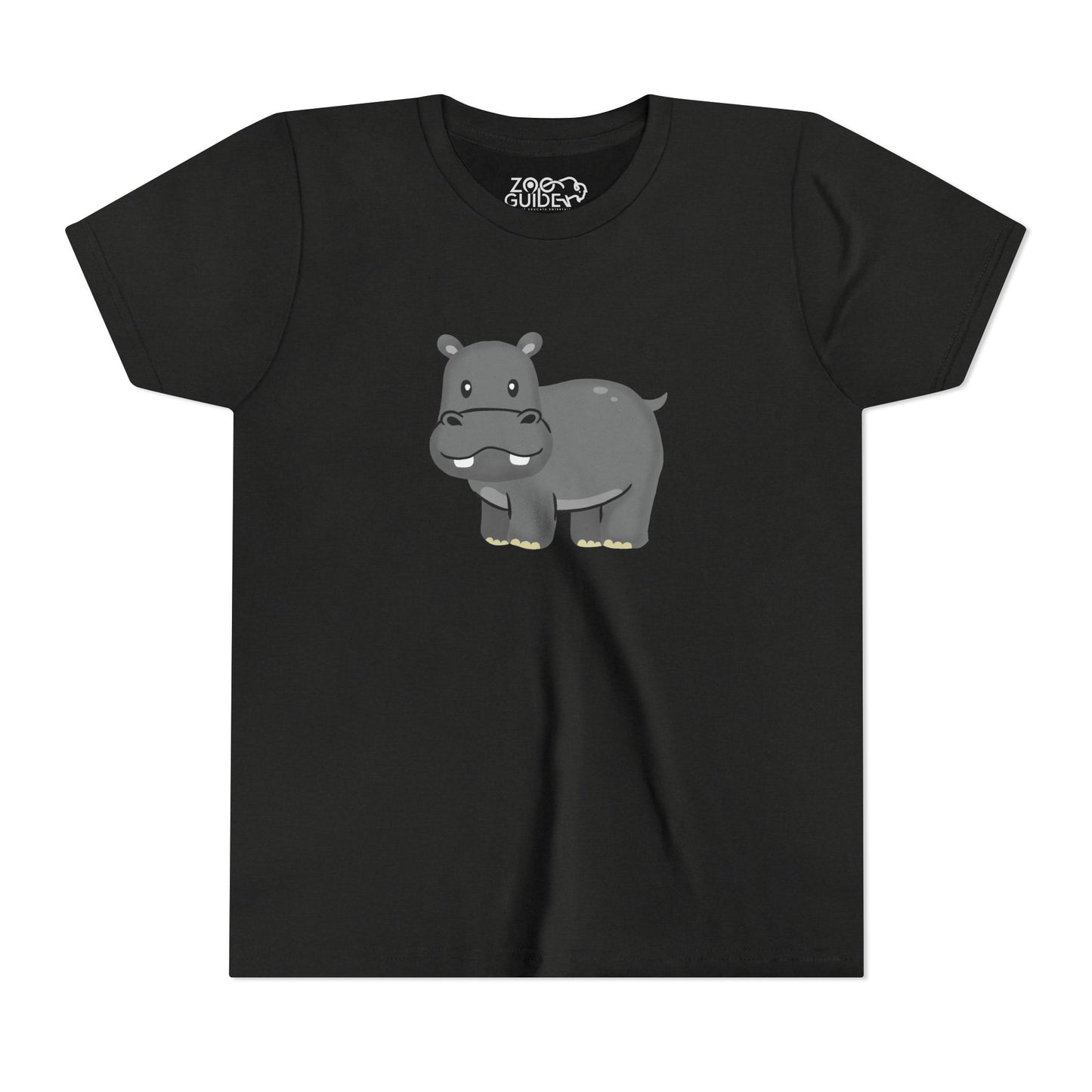 Hippo Youth Tee Shirt by Zoo Guide™