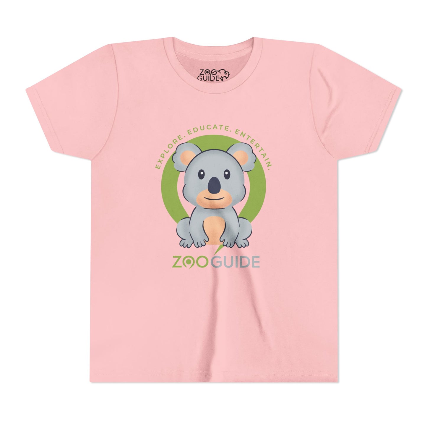 Koala in Zoo Guide™ Waypoint Icon Youth Tee Shirt by Zoo Guide™