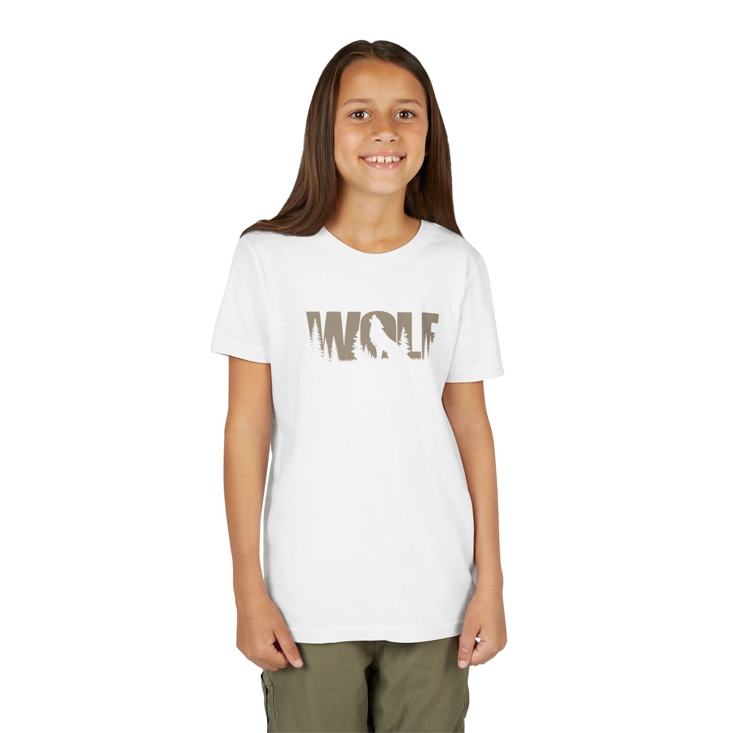 WOLF Color Youth Tee Shirt by Zoo Guide™
