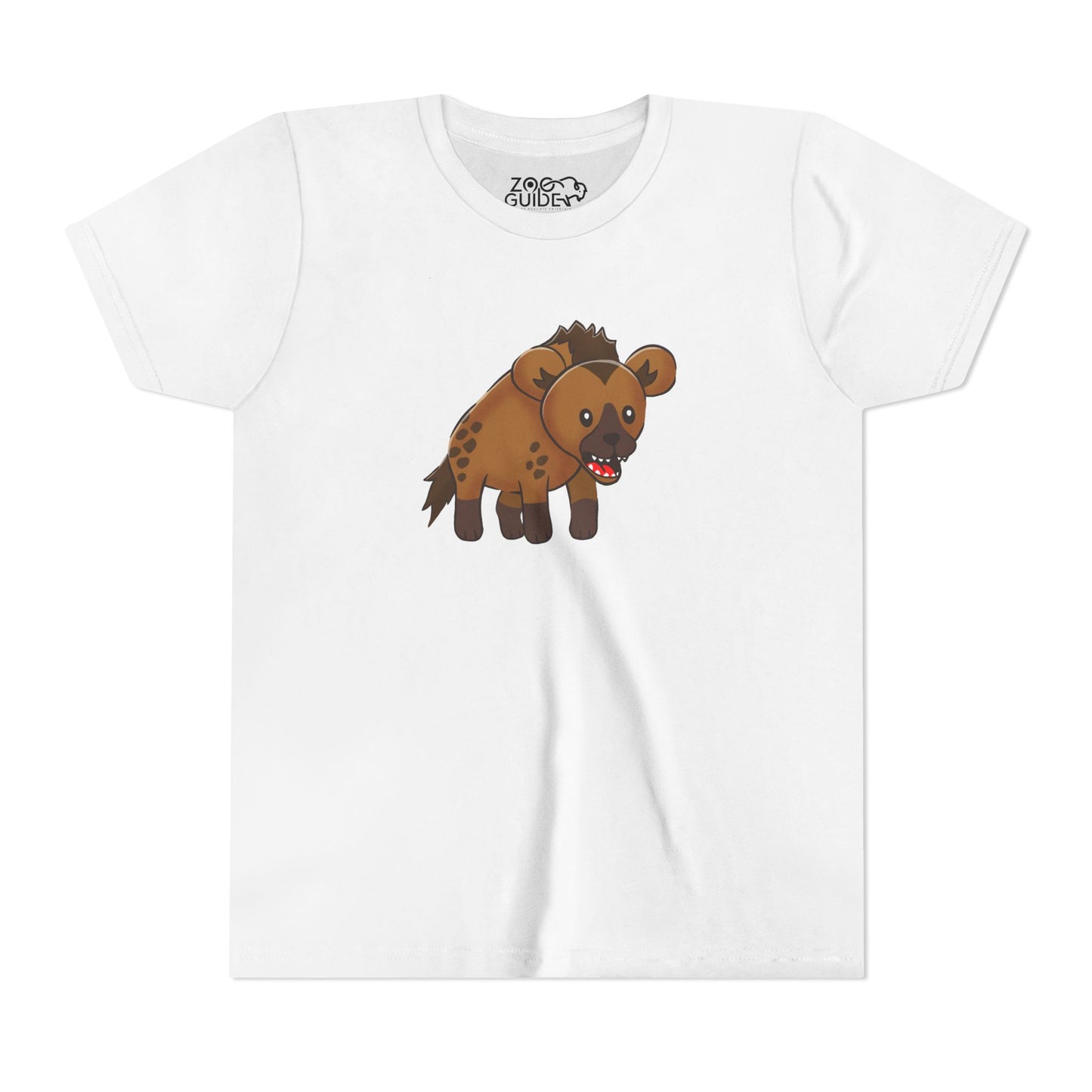 Spotted Hyena Youth Tee Shirt by Zoo Guide™