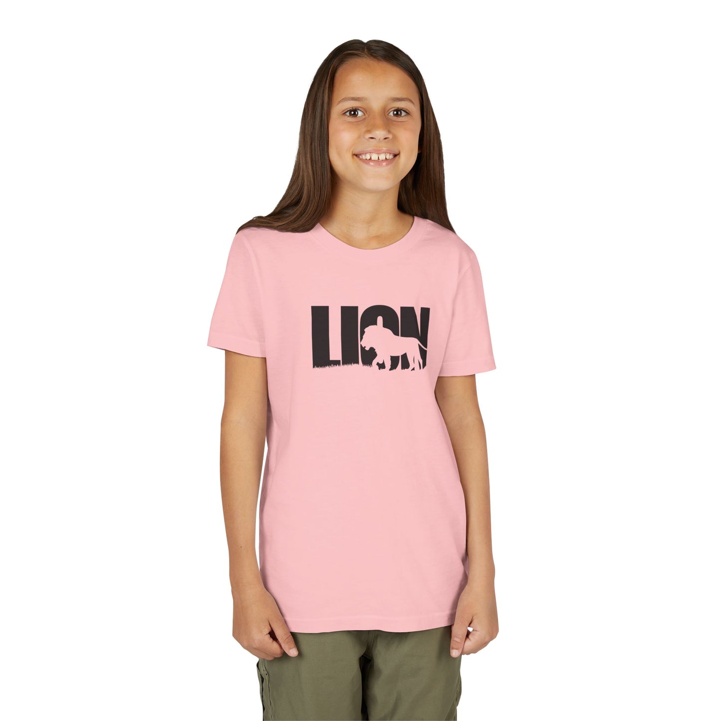 LION Youth Tee Shirt by Zoo Guide™