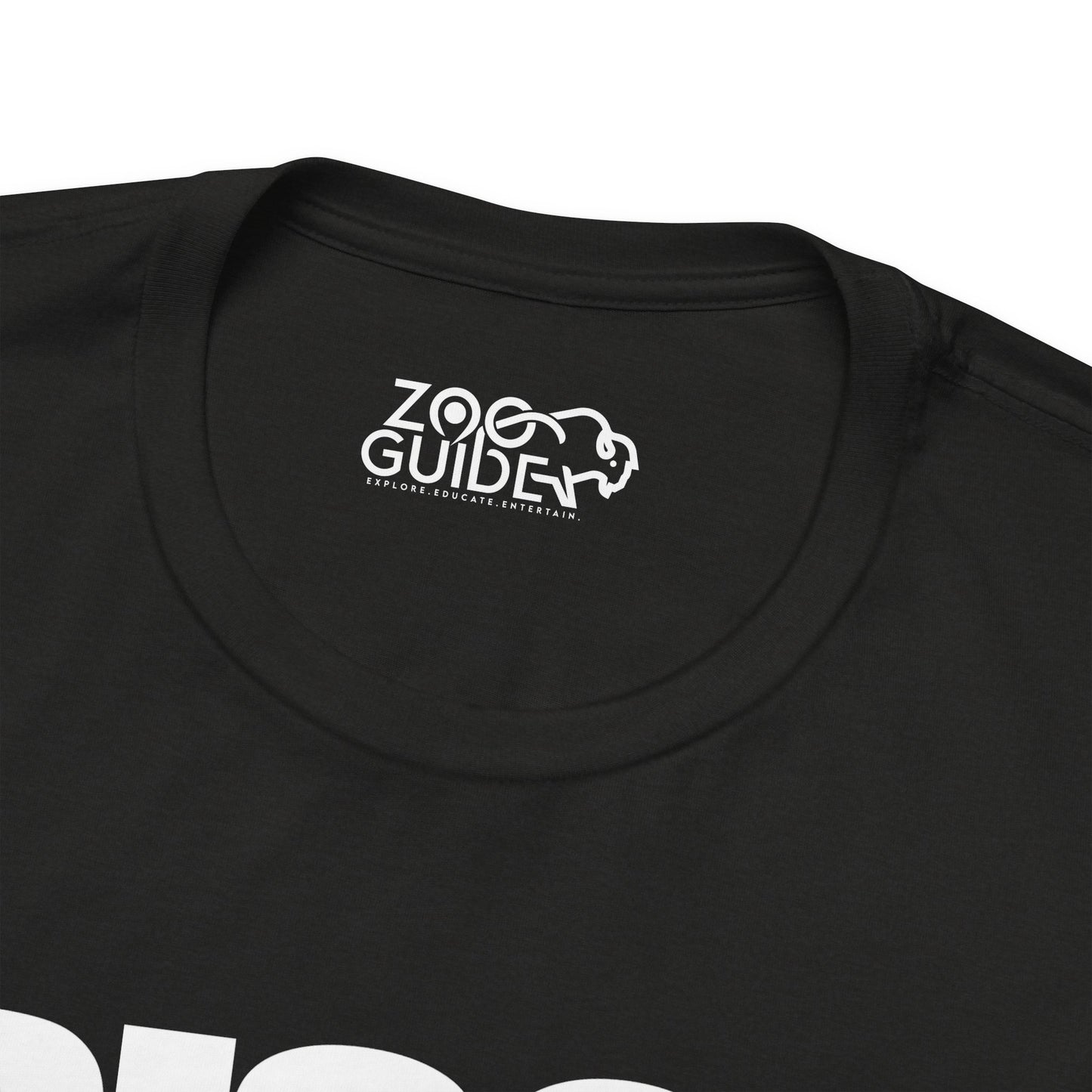 BISON Adult Unisex Tee Shirt by Zoo Guide™