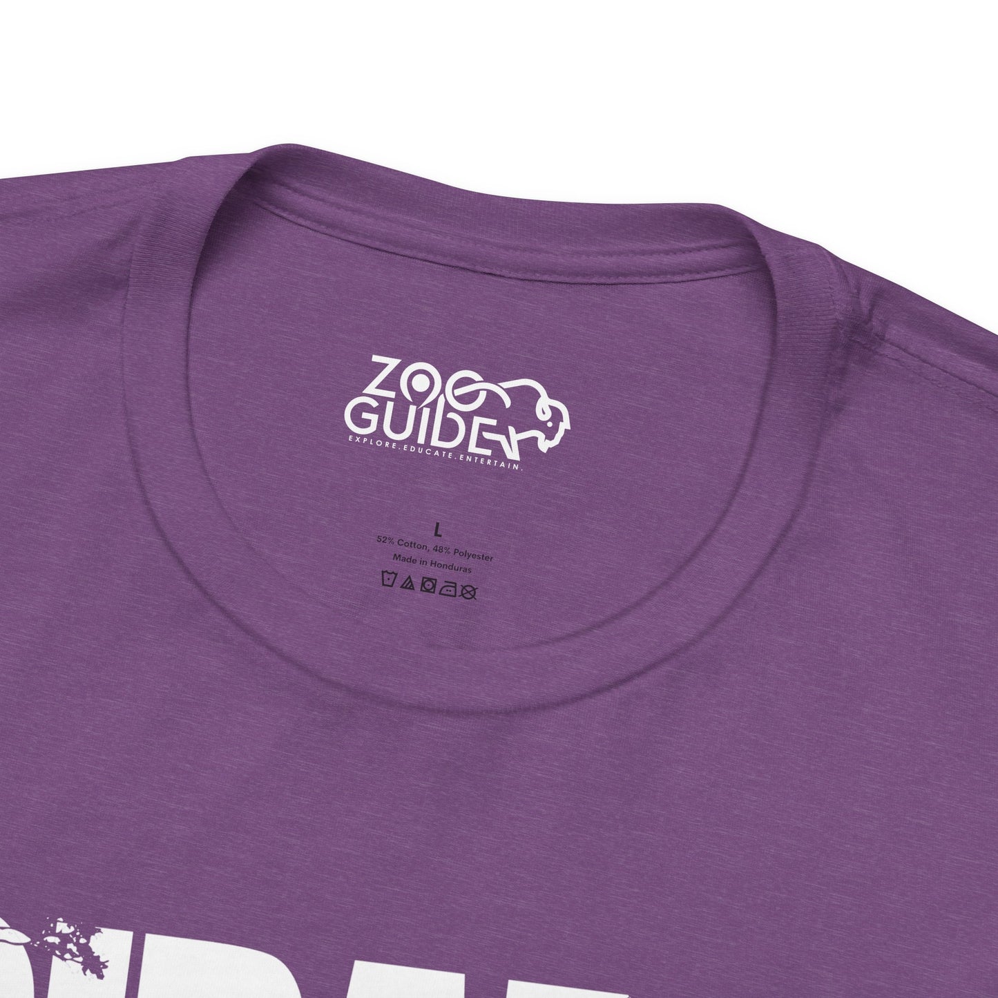 GIRAFFE Adult Unisex Tee Shirt by Zoo Guide™