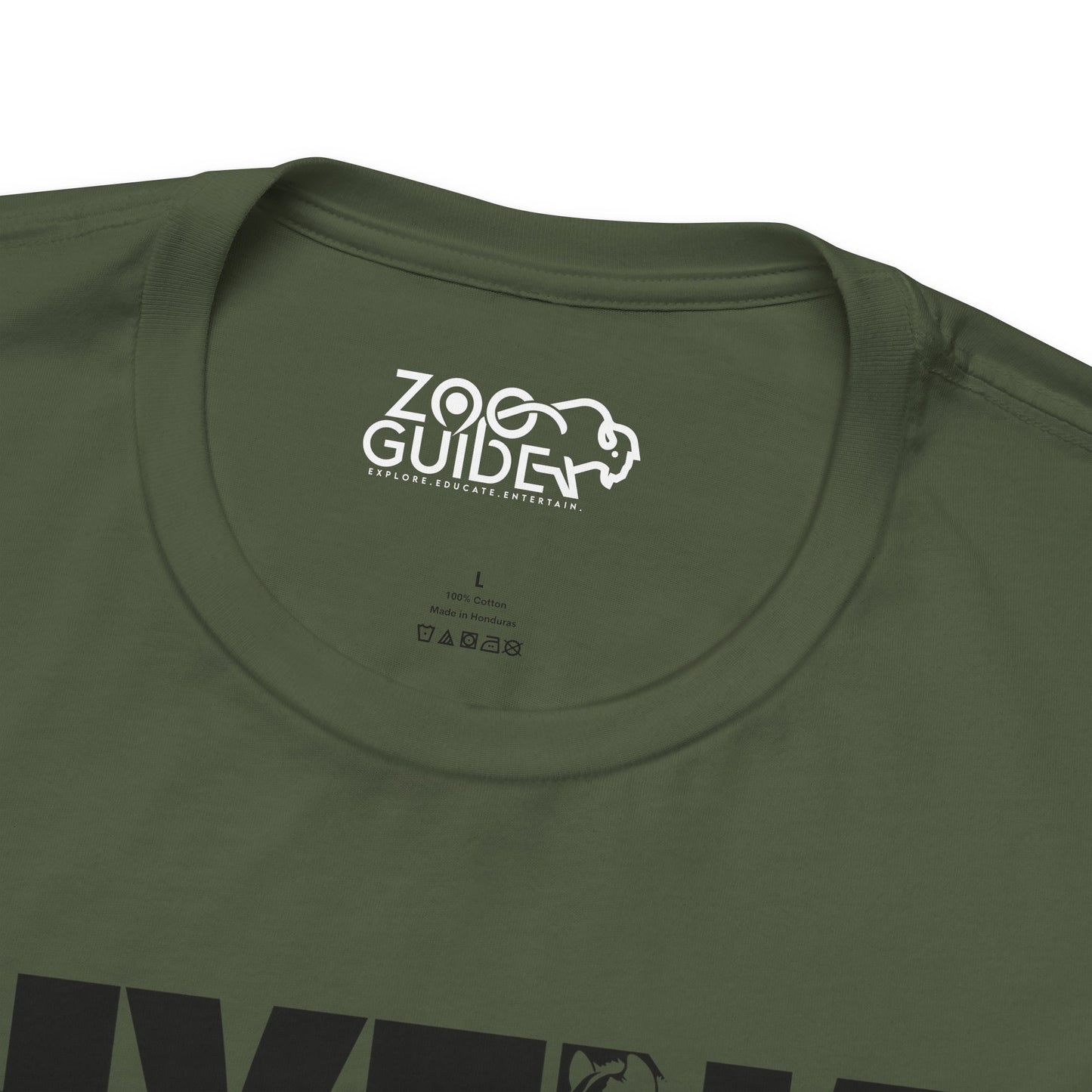 HYENA Adult Unisex Tee Shirt by Zoo Guide™