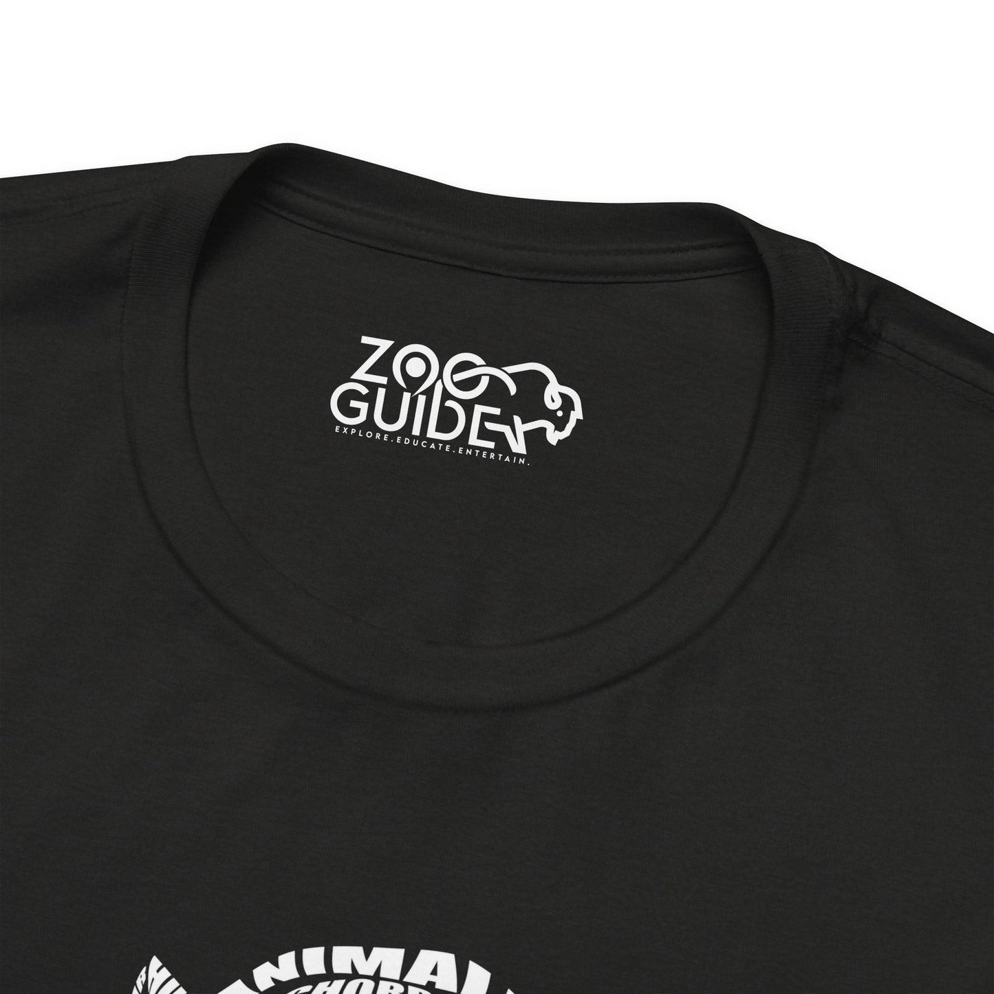 Tiger Word Art Adult Unisex Short Sleeve Tee