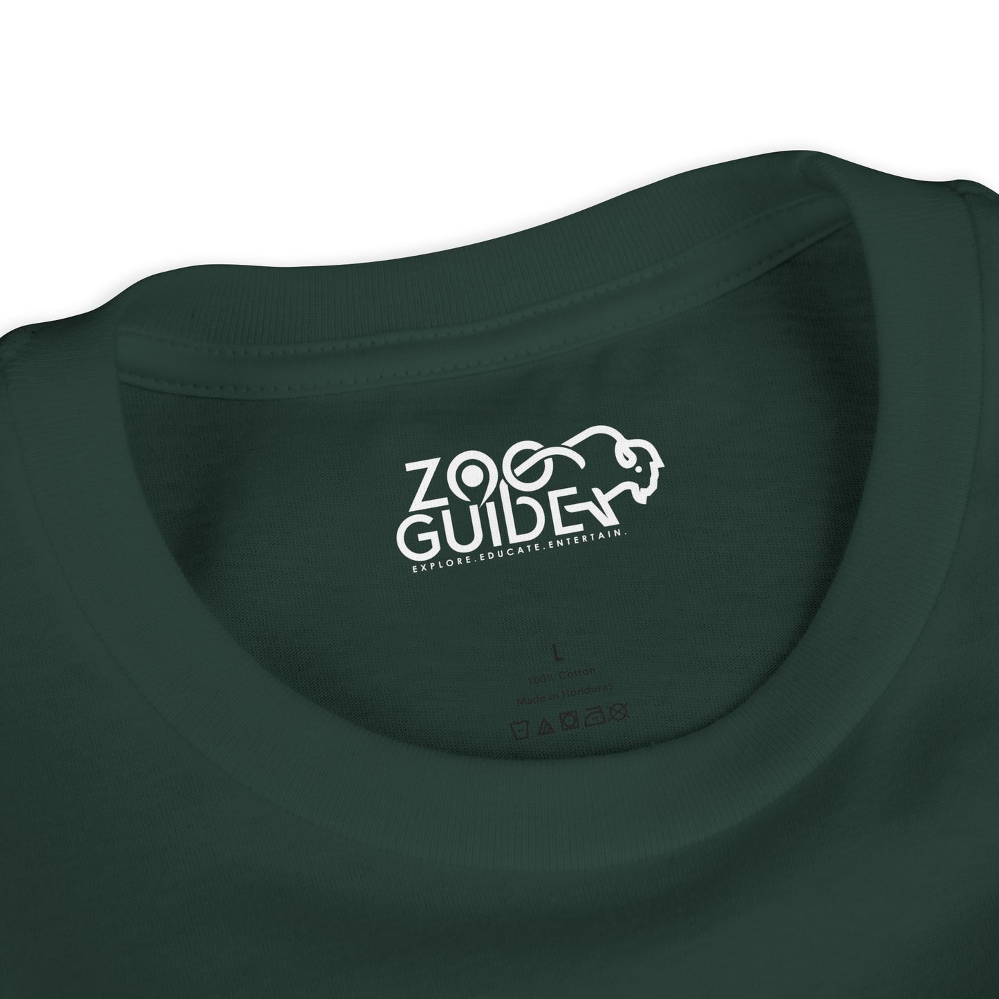 Ring-tailed Lemur Meditating Youth Tee Shirt by Zoo Guide™
