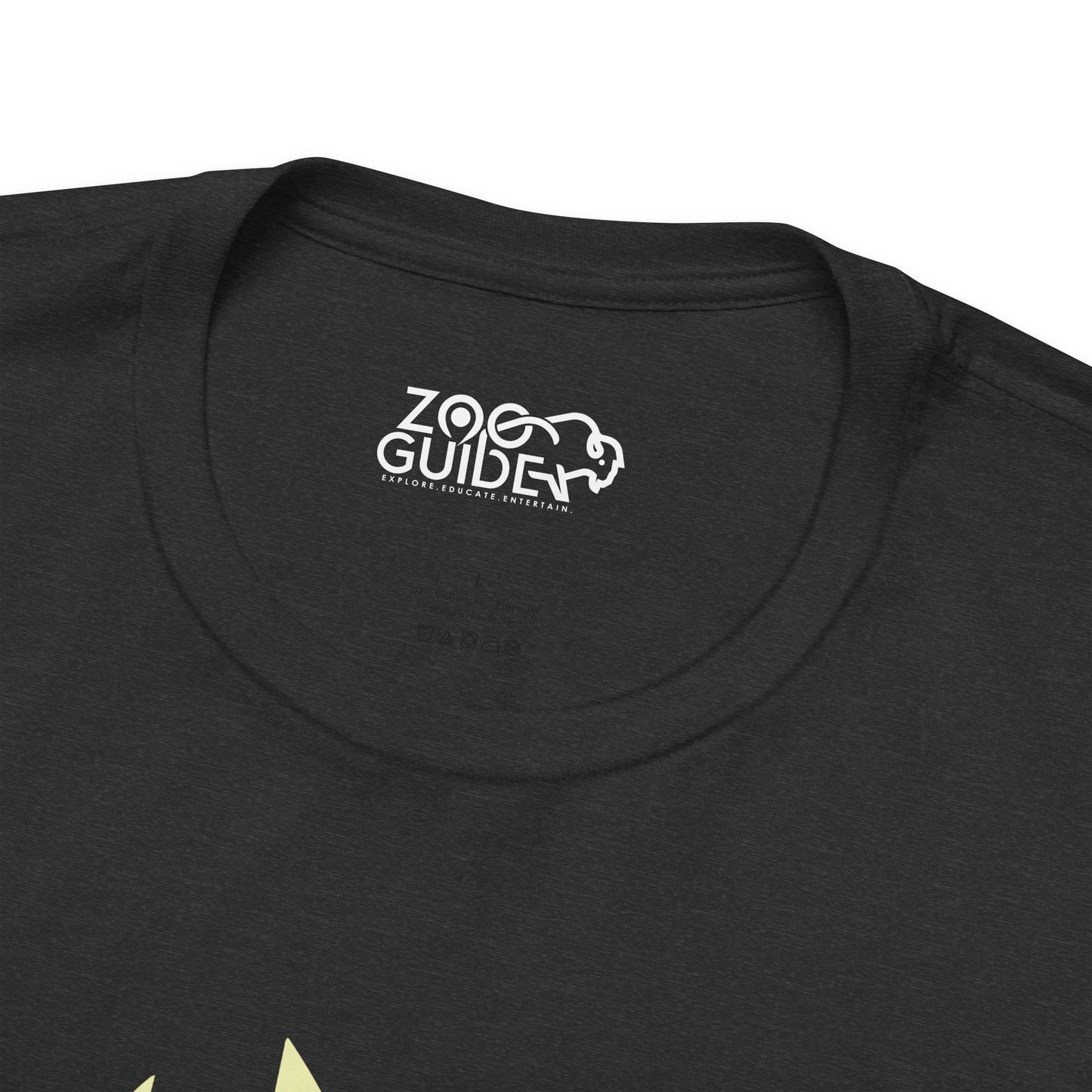 Bear Print Adult Unisex Tee Shirt by Zoo Guide™