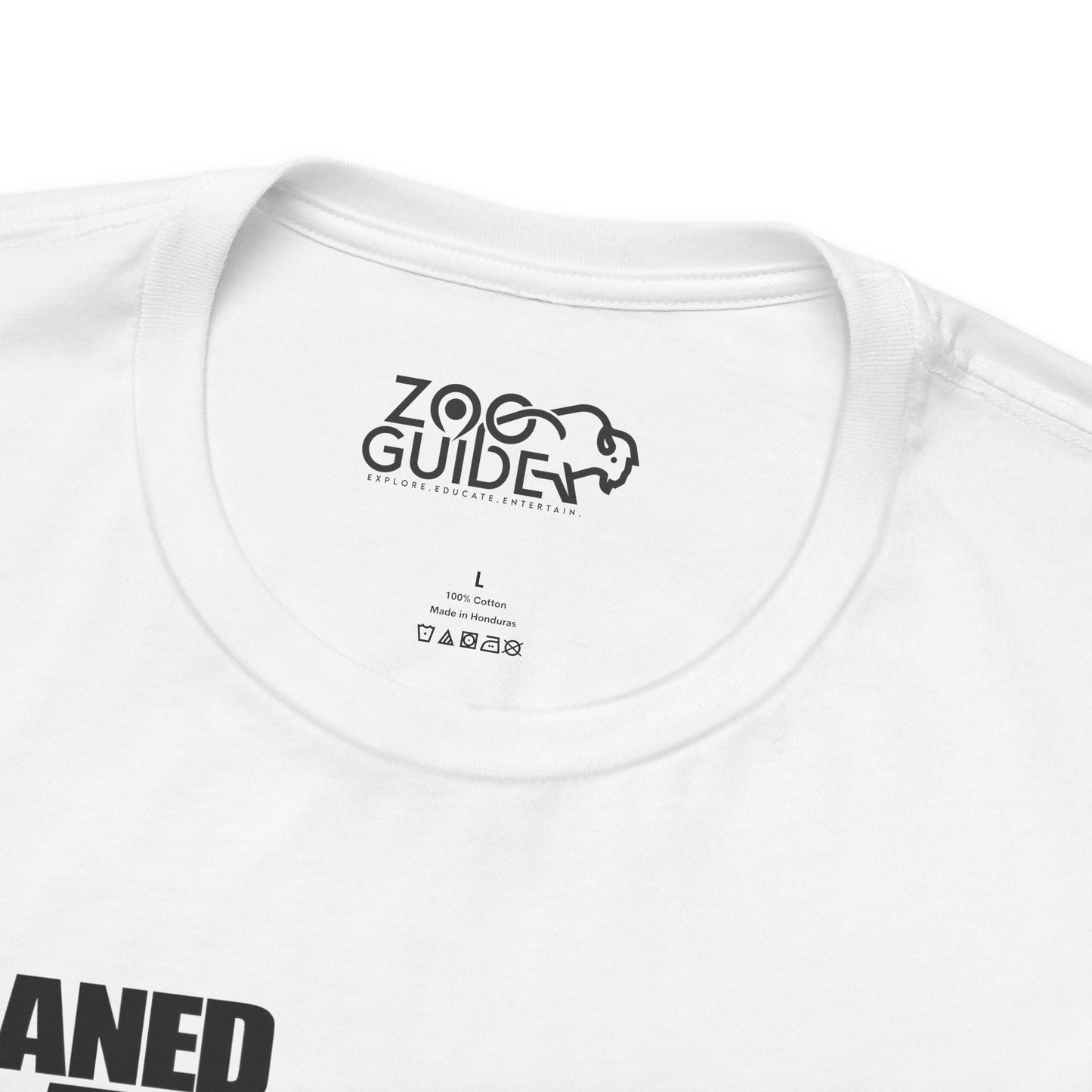 MANED WOLF Adult Unisex Tee Shirt by Zoo Guide™