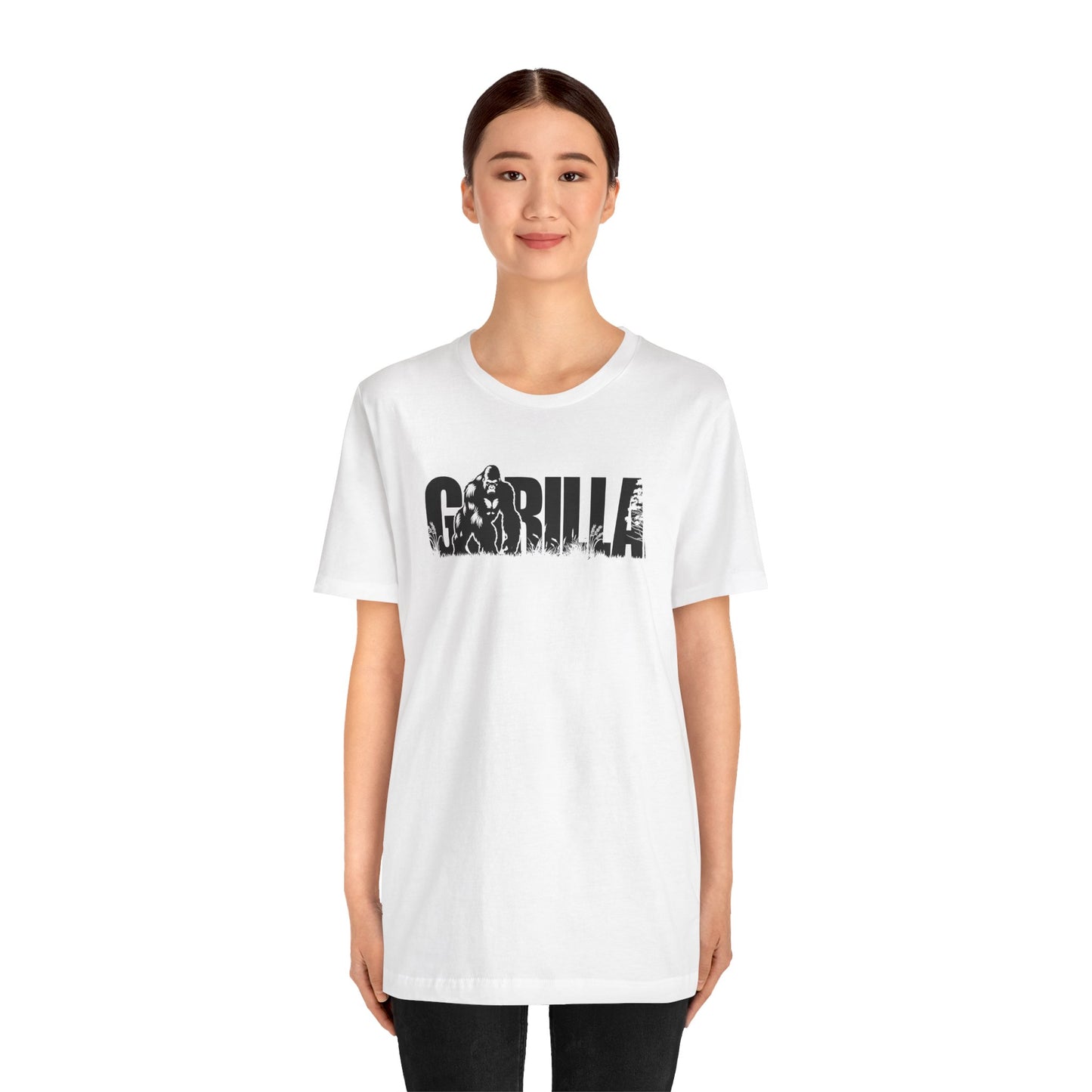 GORILLA Adult Unisex Tee Shirt by Zoo Guide™