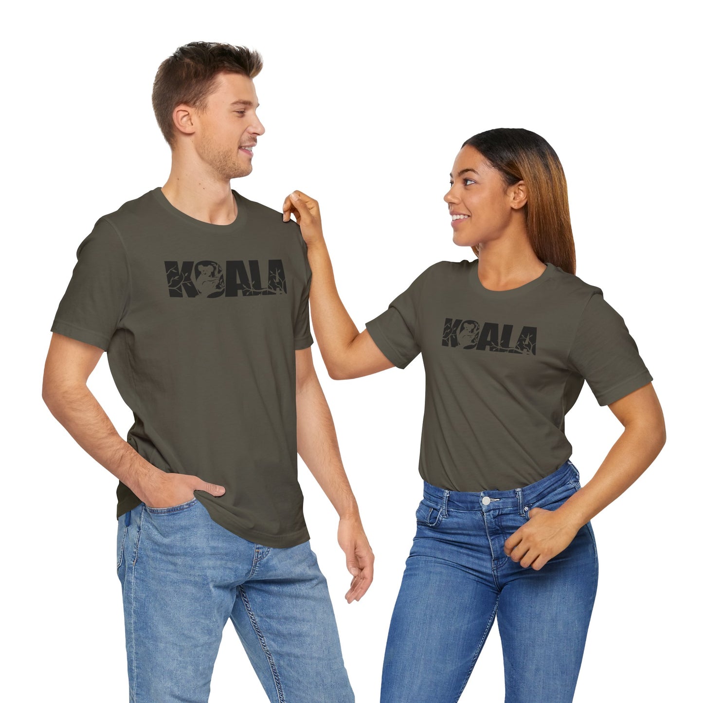 KOALA Adult Unisex Tee Shirt by Zoo Guide™