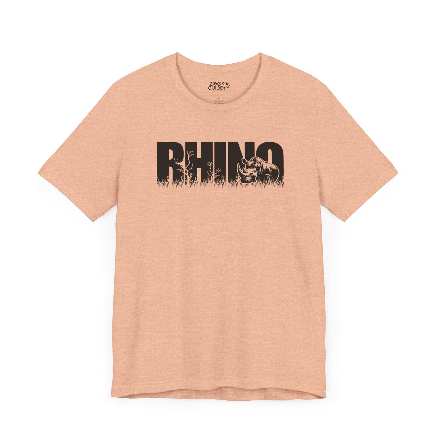 RHINO Adult Unisex Tee Shirt by Zoo Guide™