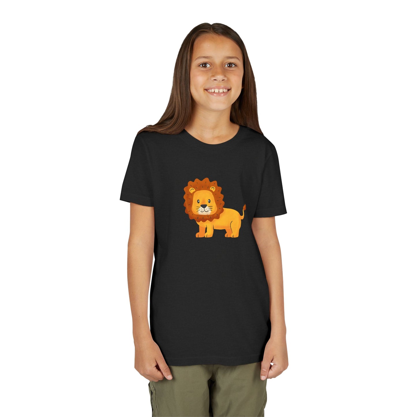 African Lion Youth Tee Shirt by Zoo Guide™